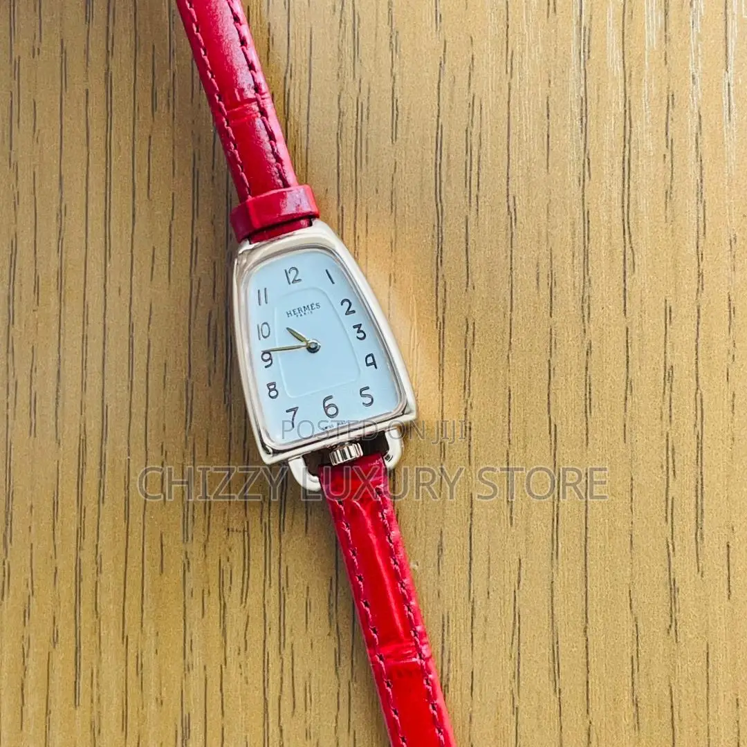 Hermes Quality Luxury Ladies Genuine Leather Wristwatch