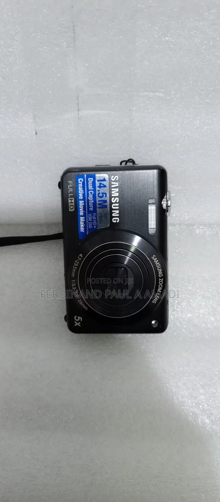 Samsung Digital Photo Video Camera for Vintage Passport Snapping