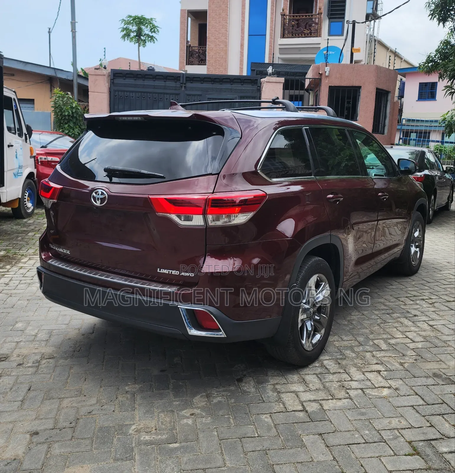 Toyota Highlander Limited Platinum 2019 Burgundy