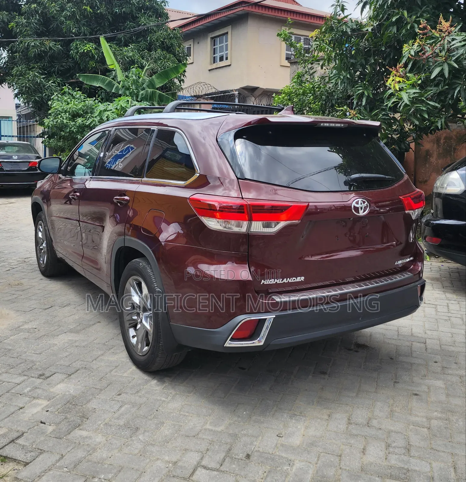 Toyota Highlander Limited Platinum 2019 Burgundy