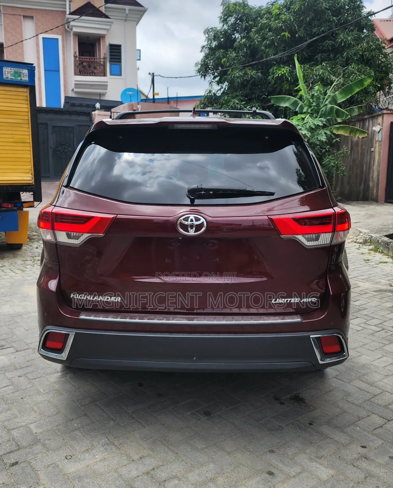 Toyota Highlander Limited Platinum 2019 Burgundy