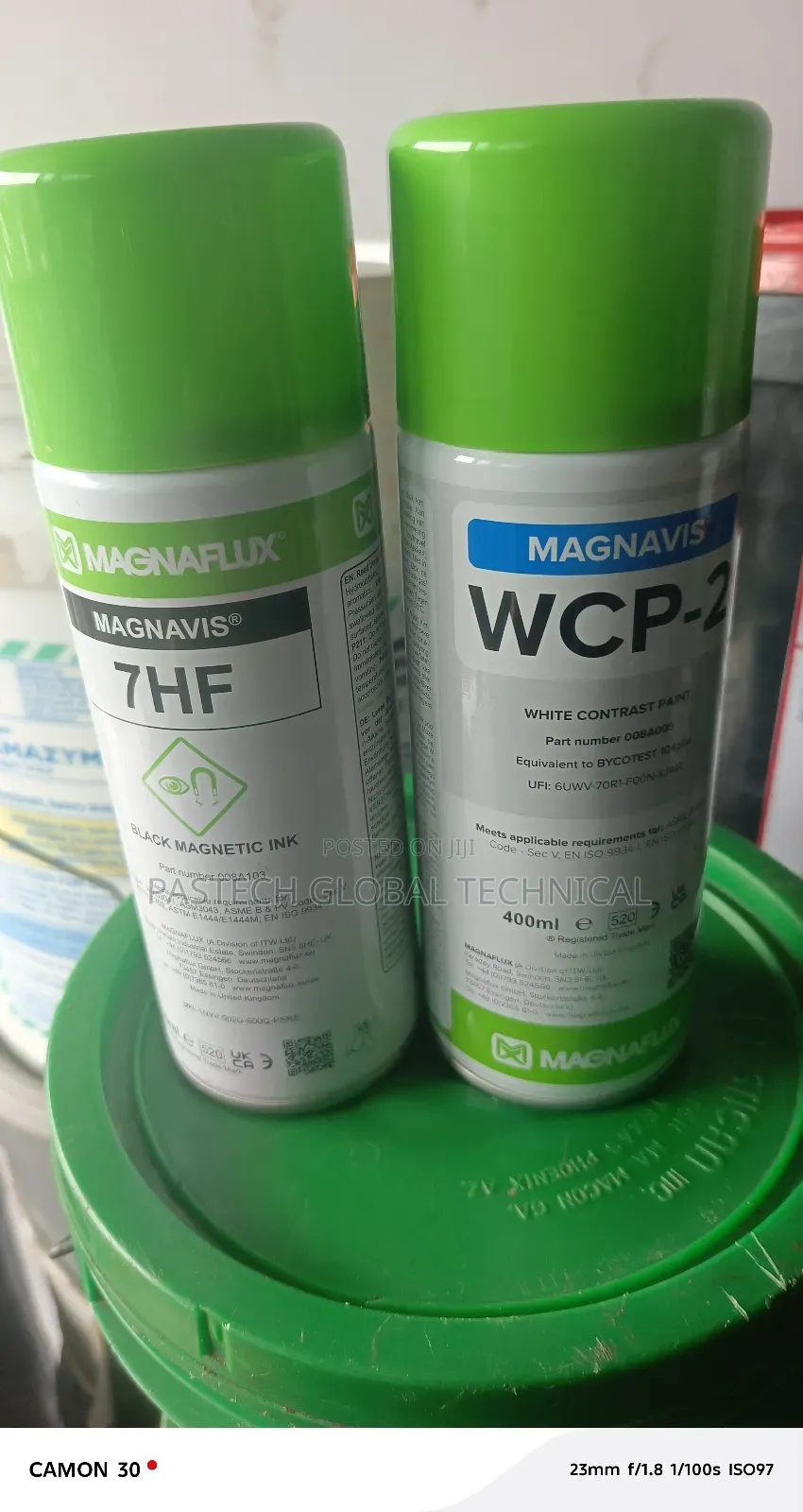 Magnaflux Magnavis 7hf Black //Wcp-2 White Contrast Paint
