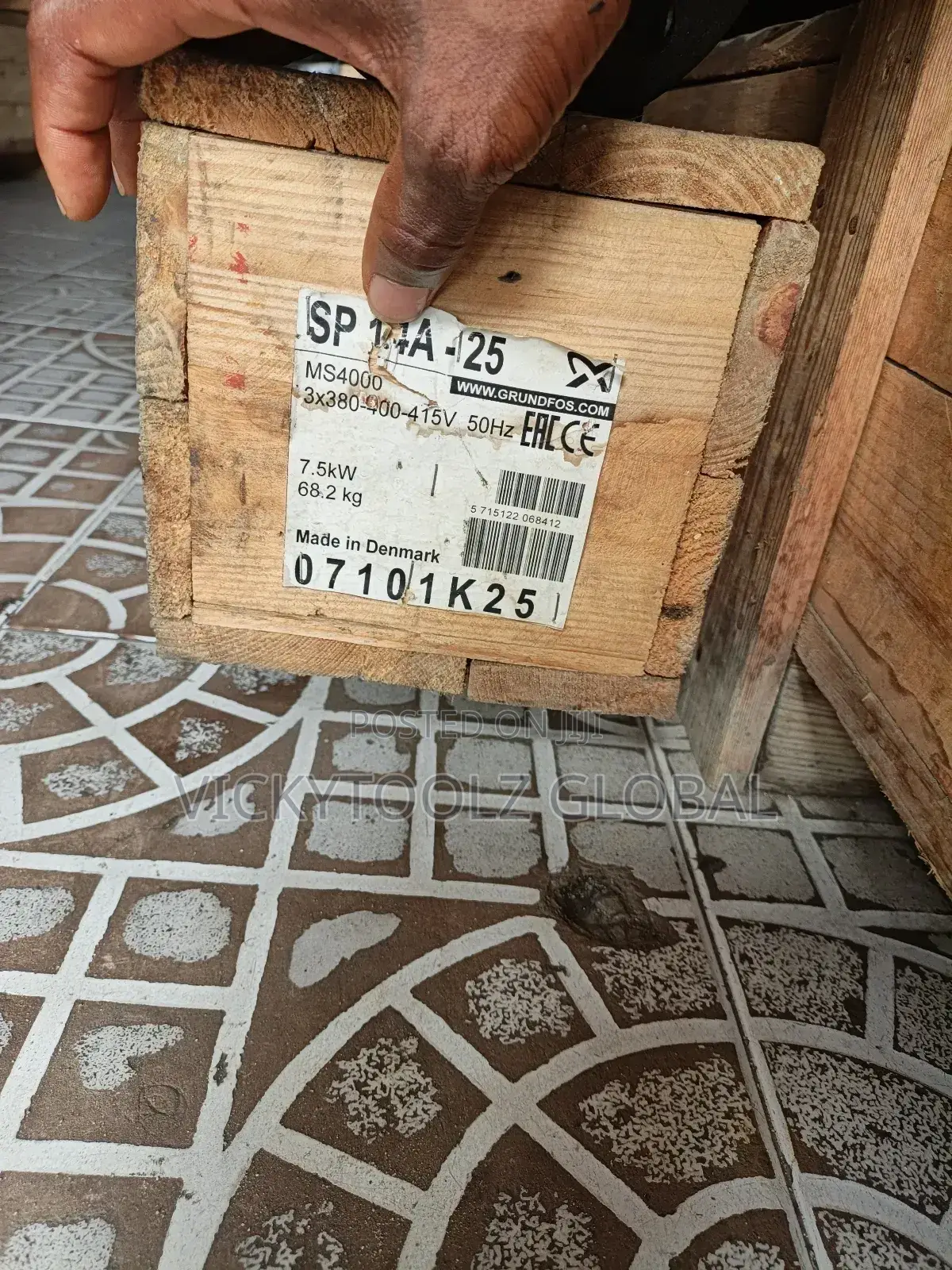 Grundfos Submersible Industrial Pump Sp 14a-25