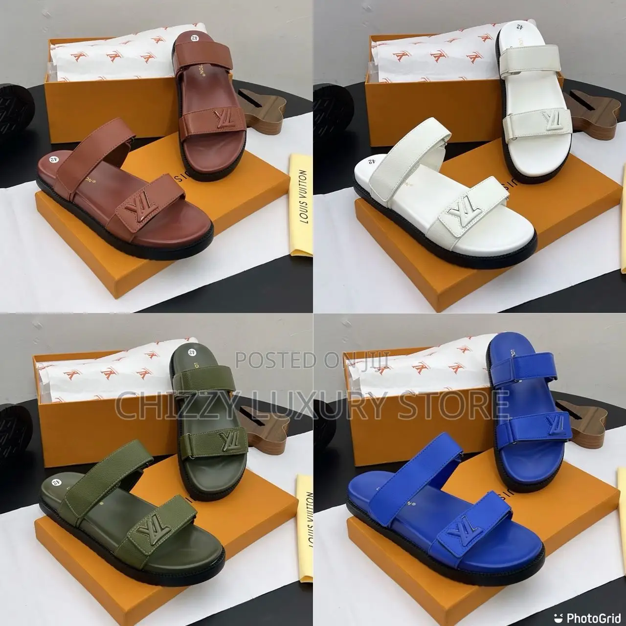 Louis Vuitton Quality Luxury Men Sandal