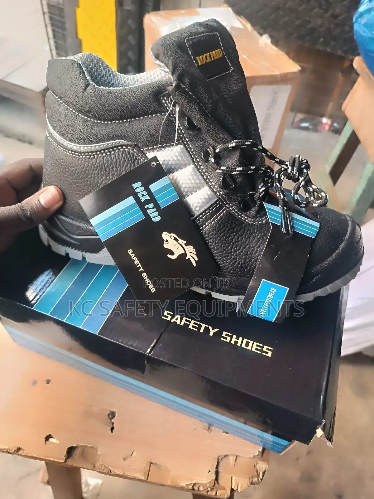 Rock-pad Safety Boots