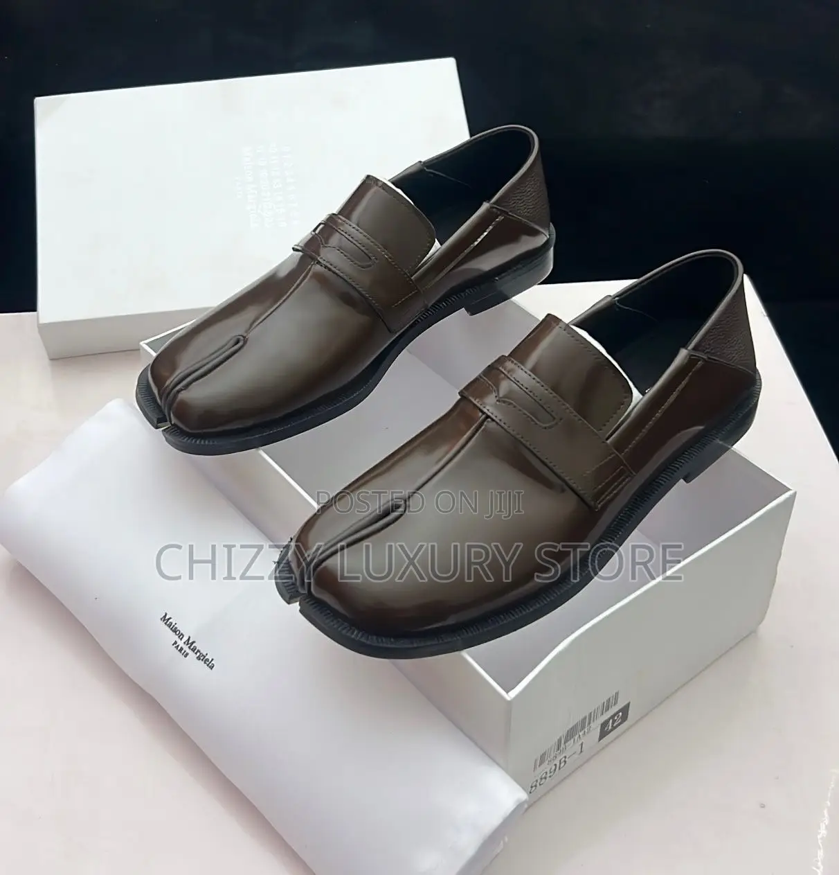 Maison Margiela Quality Luxury Men Genuine Leather Cooperate Shoe