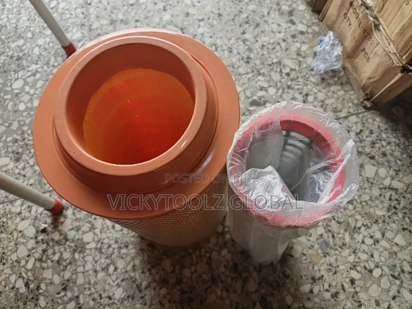 Atlas Copco Air Filter (In and Out)