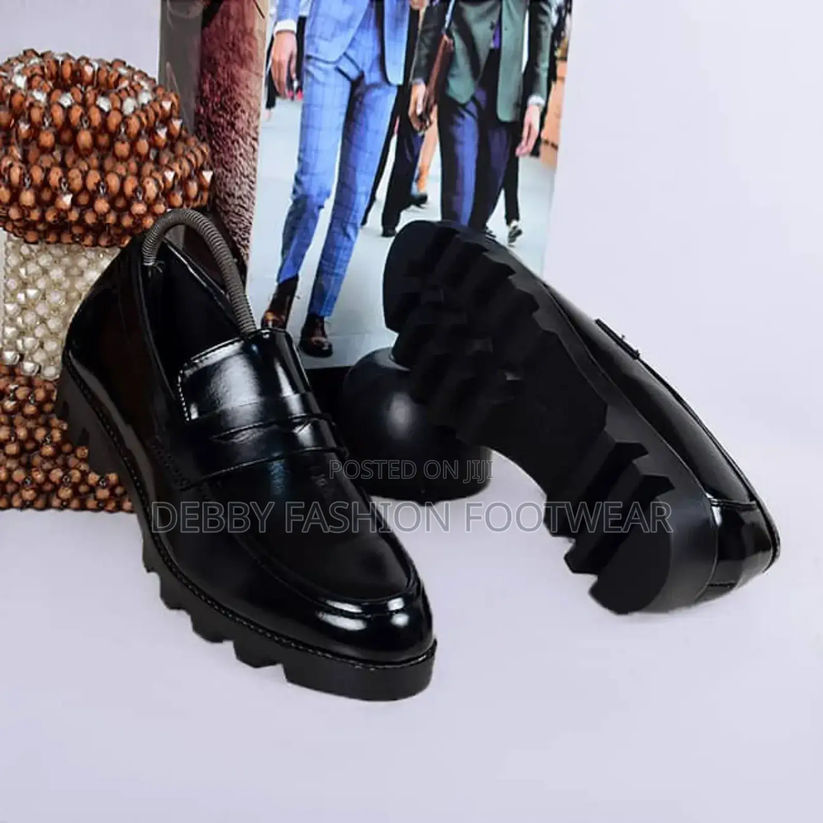 Premium Black Footwear – Sleek, Durable, and Versatile