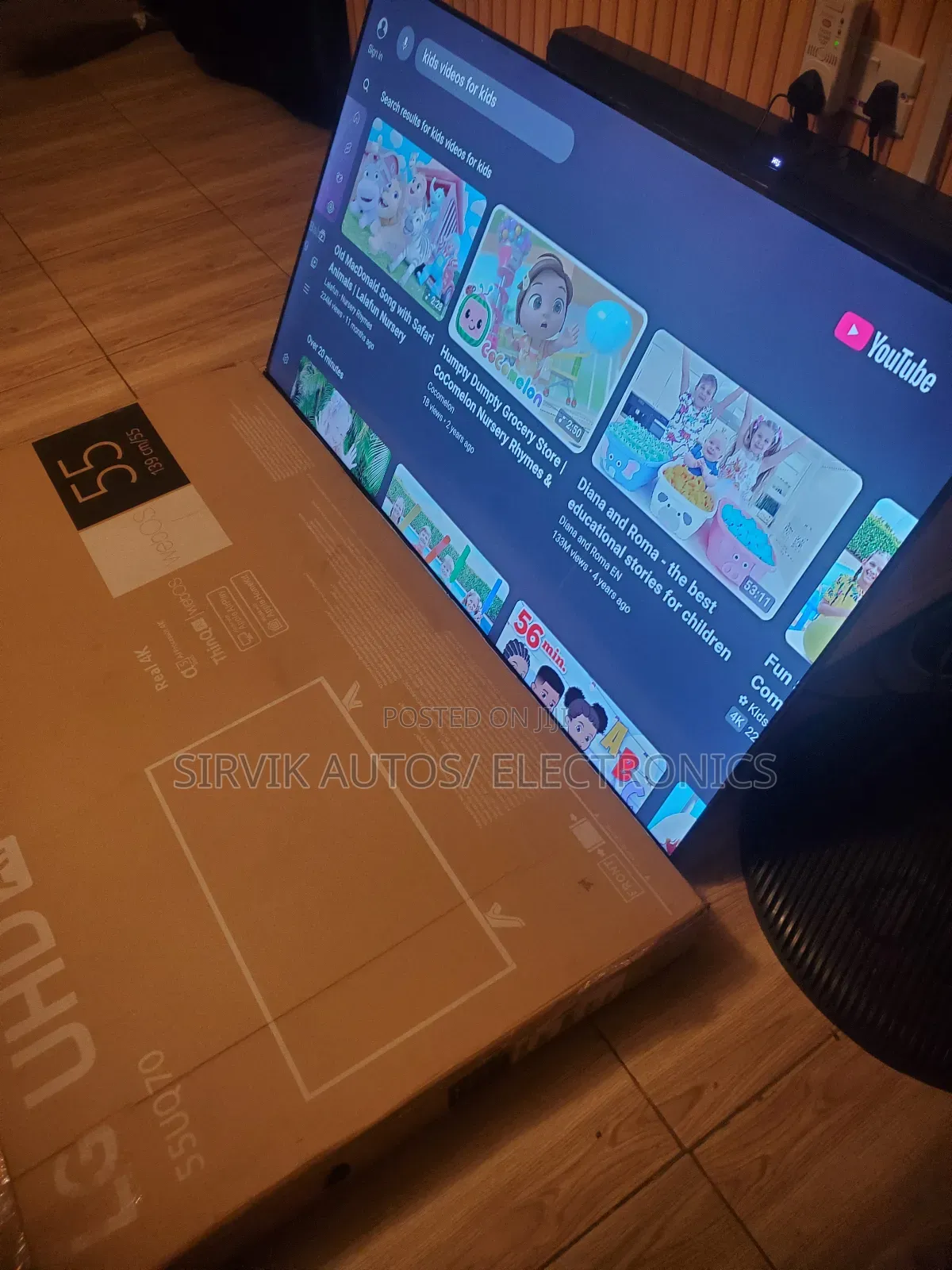 2 Week Old Lg 55 Inches Smart Tv