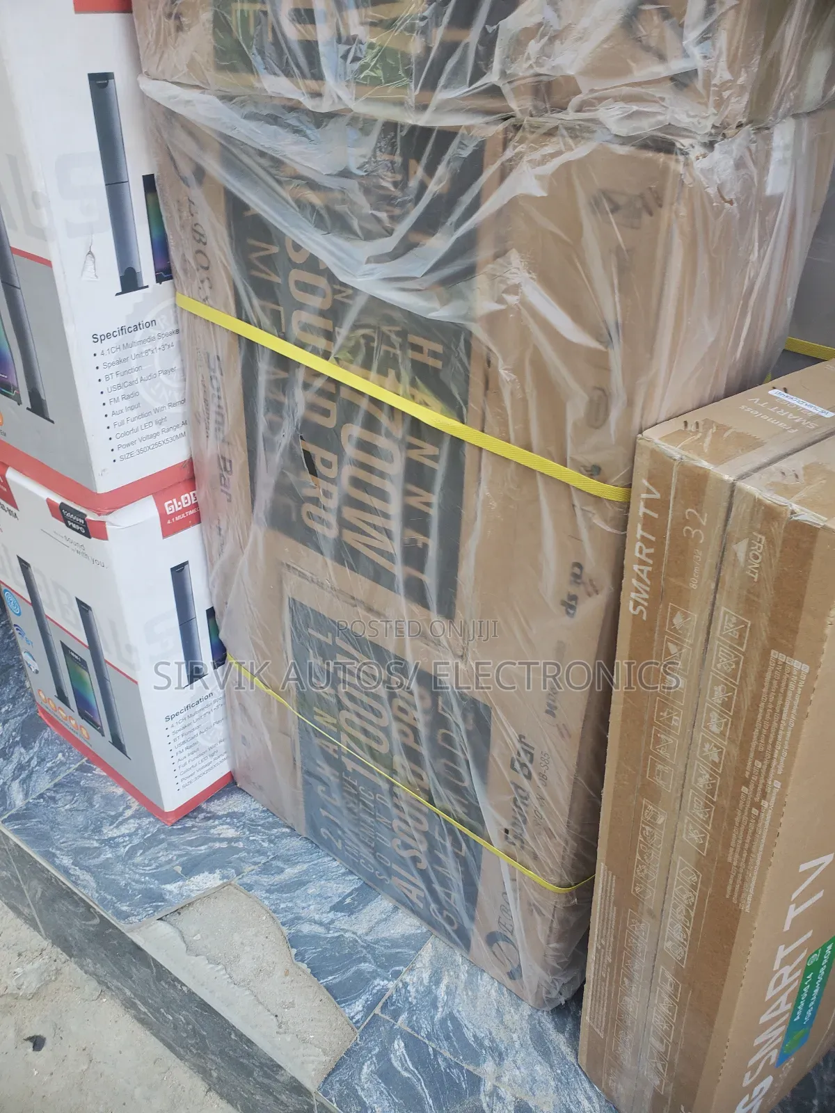 Brand New Deboss 1,700 Watts Blast Wireless Soundbar