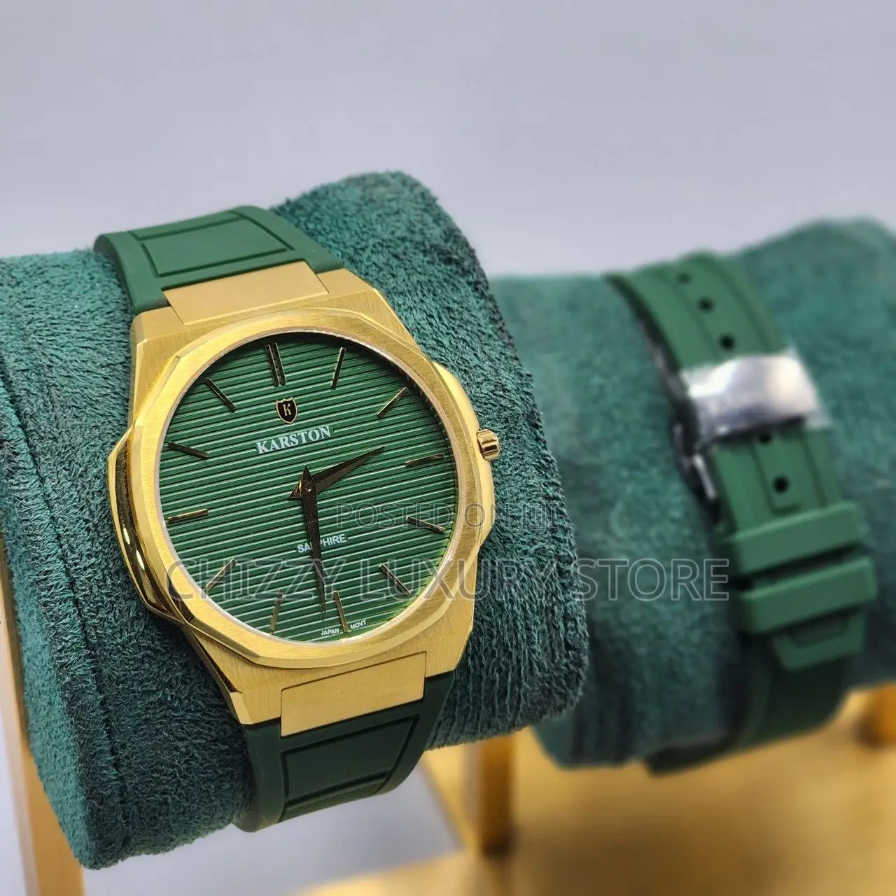 Kartston Quality Luxury Men Genuine Leather Wristwatch