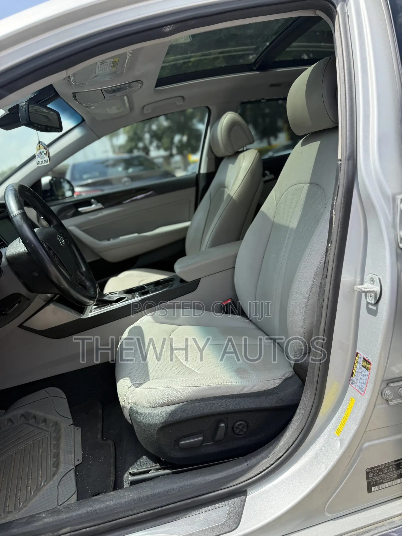 Hyundai Sonata Limited 4dr Sedan (2.4L 4cyl 6A) 2015 Silver