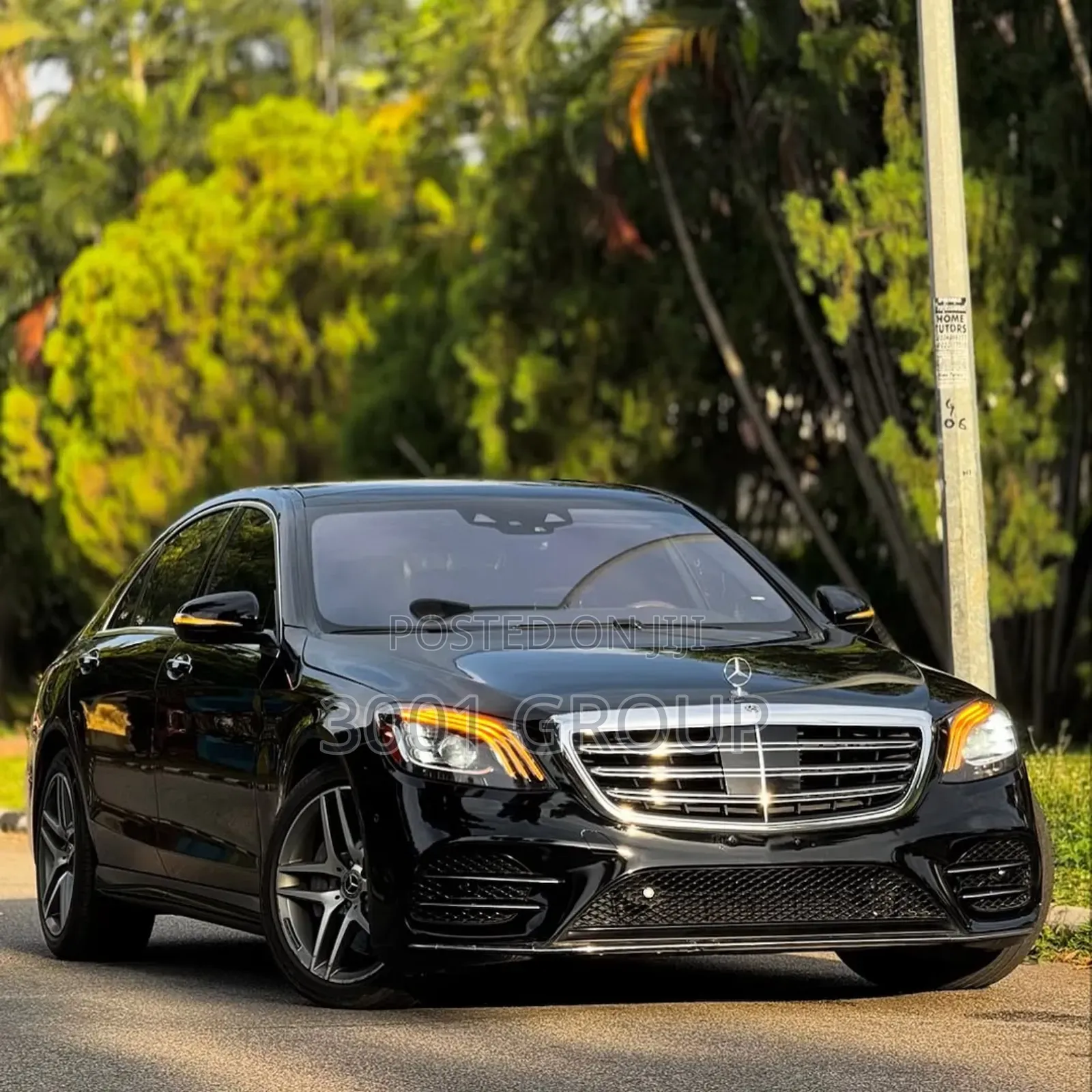 Mercedes-Benz S-Class S 560 4MATIC L (V222) 2019 Black