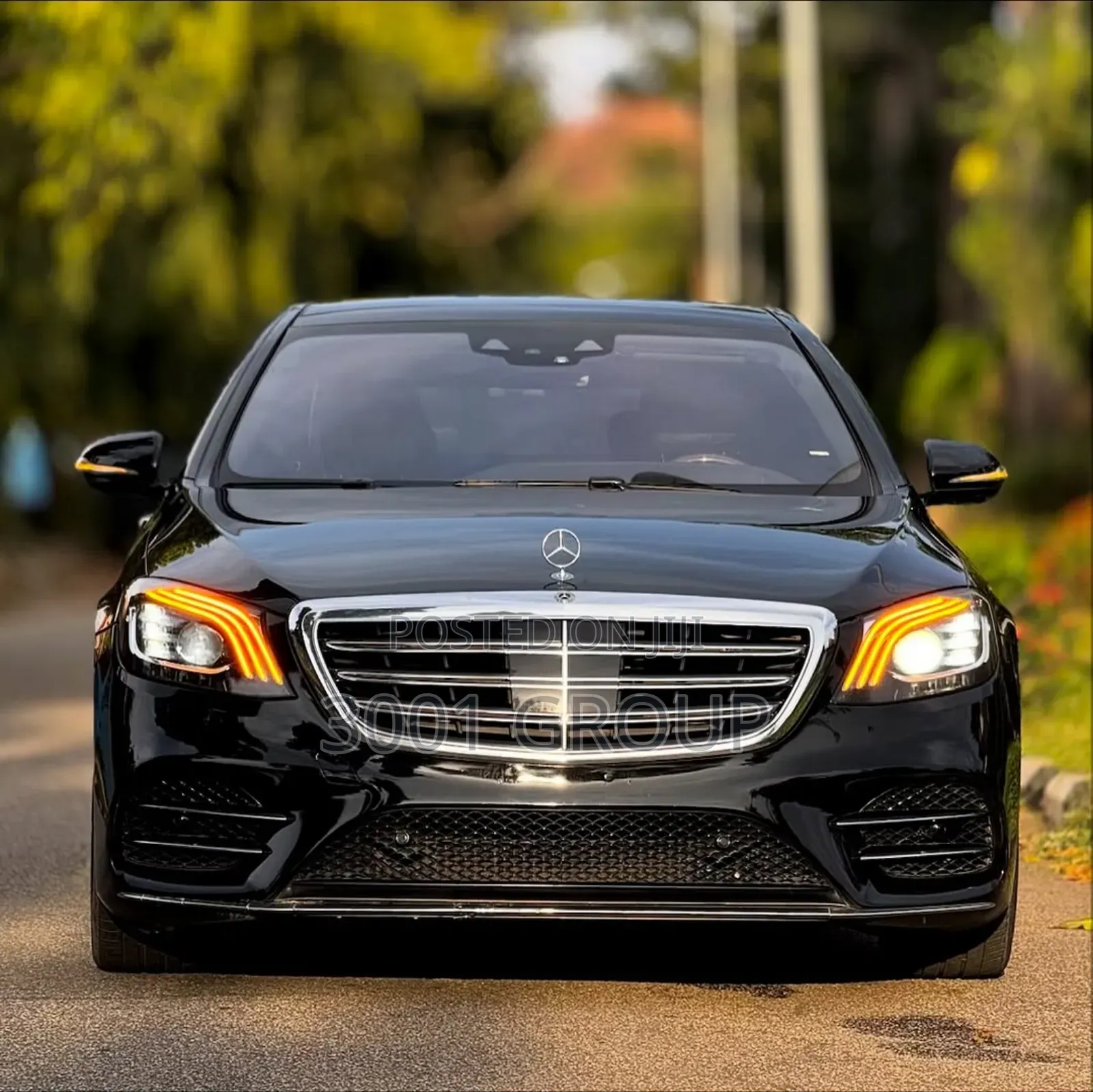 Mercedes-Benz S-Class S 560 4MATIC L (V222) 2019 Black
