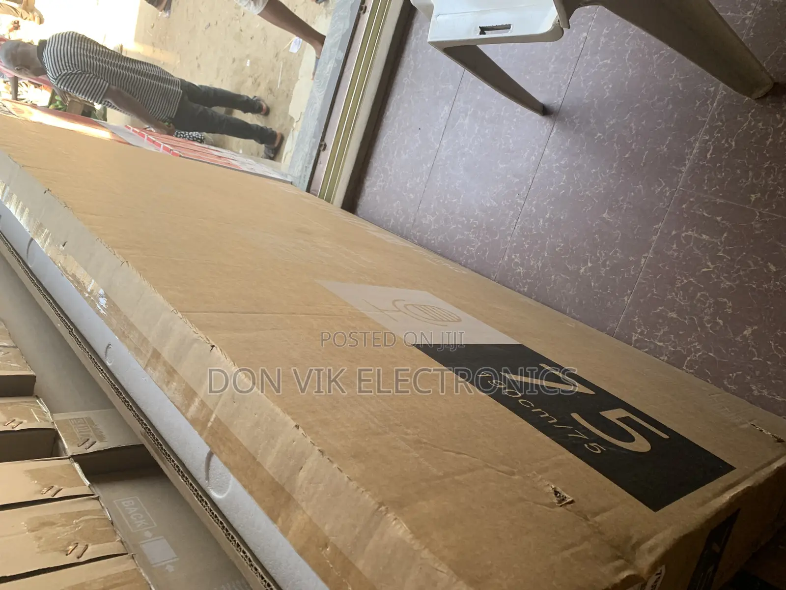 Lg 75 Inches Full Smart and Frameless Tv