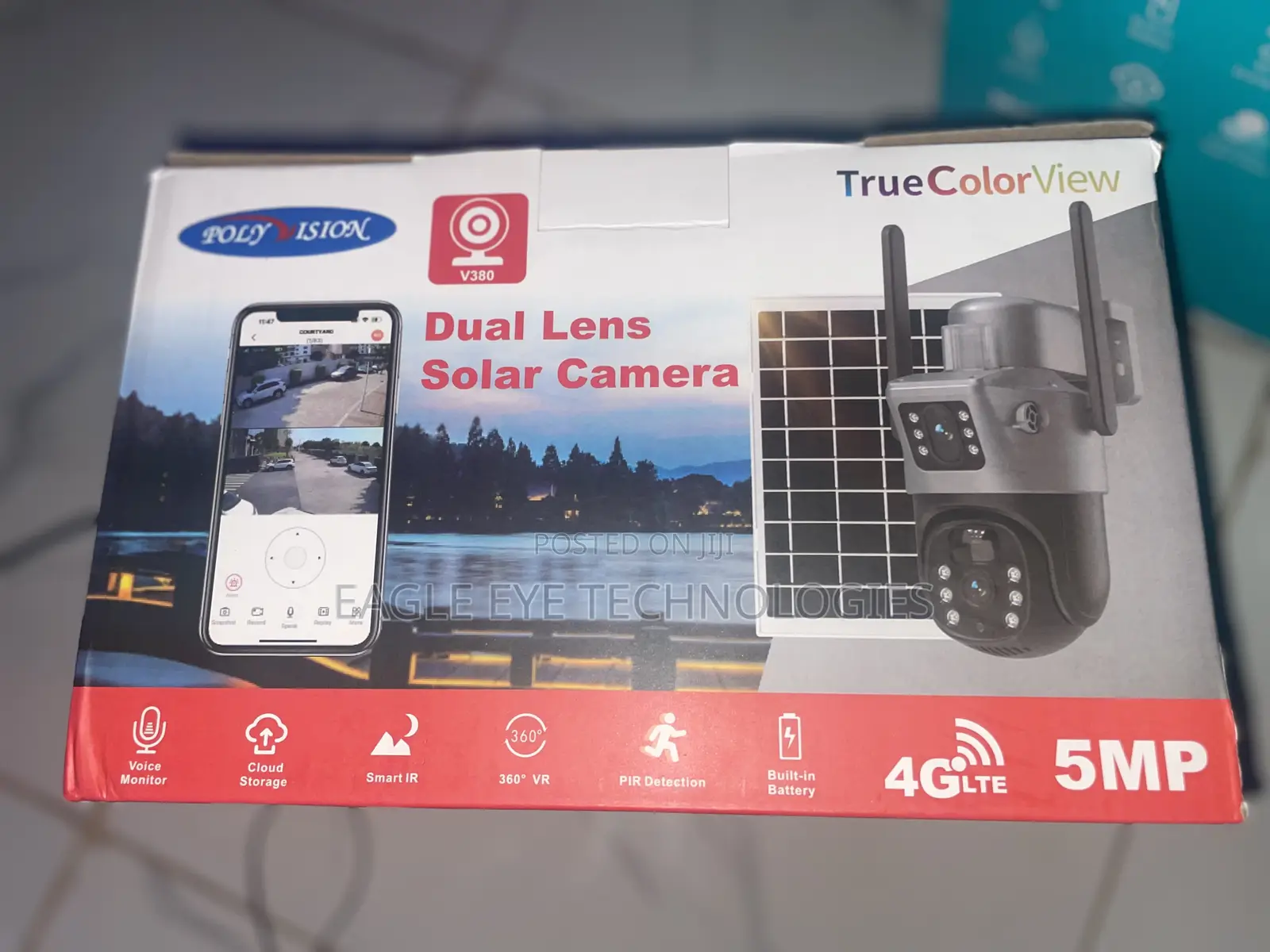 Poly Vision Dual Lens Solar Camera