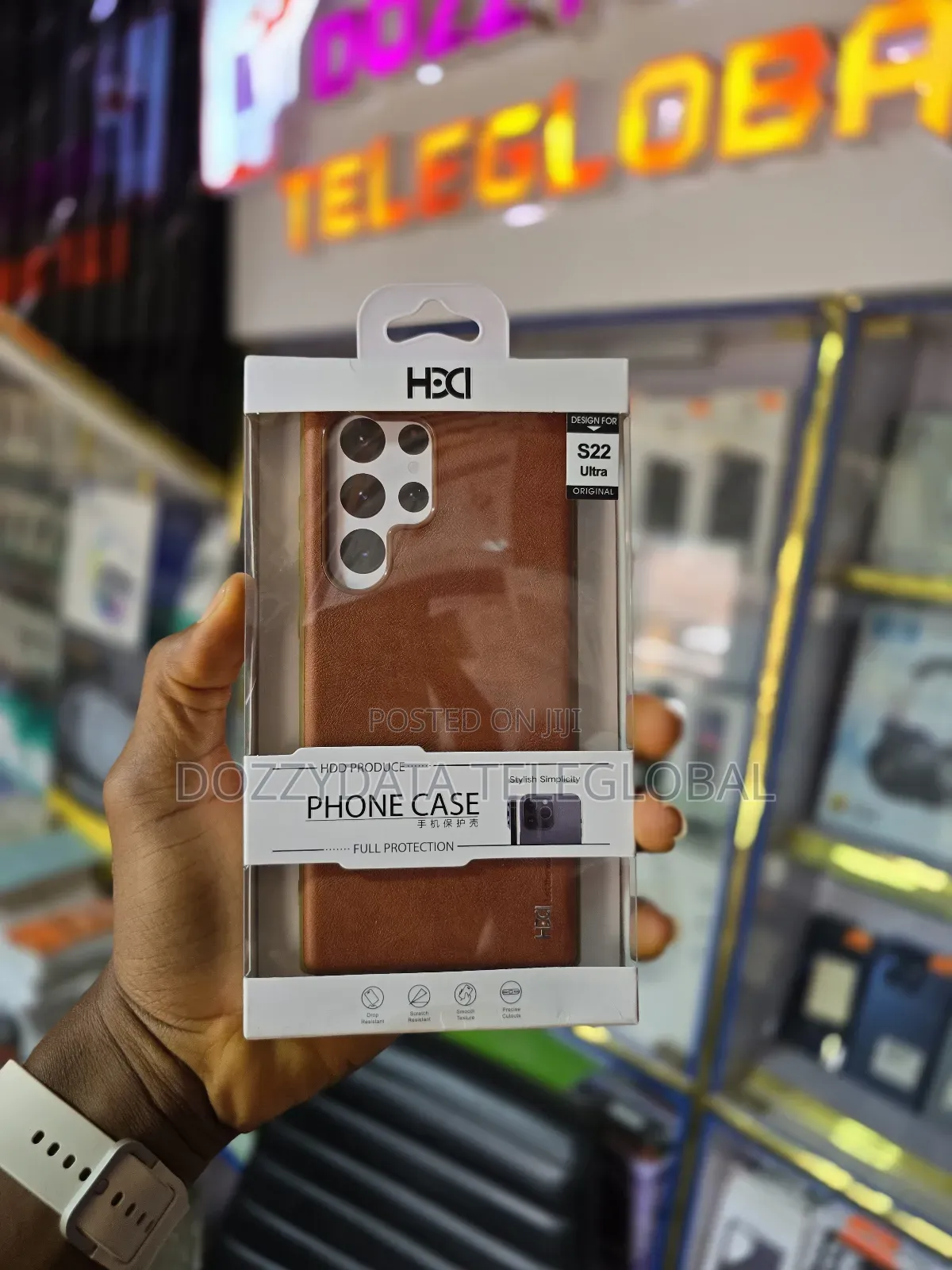 Samsung S22 Ultra HDD Leather Case