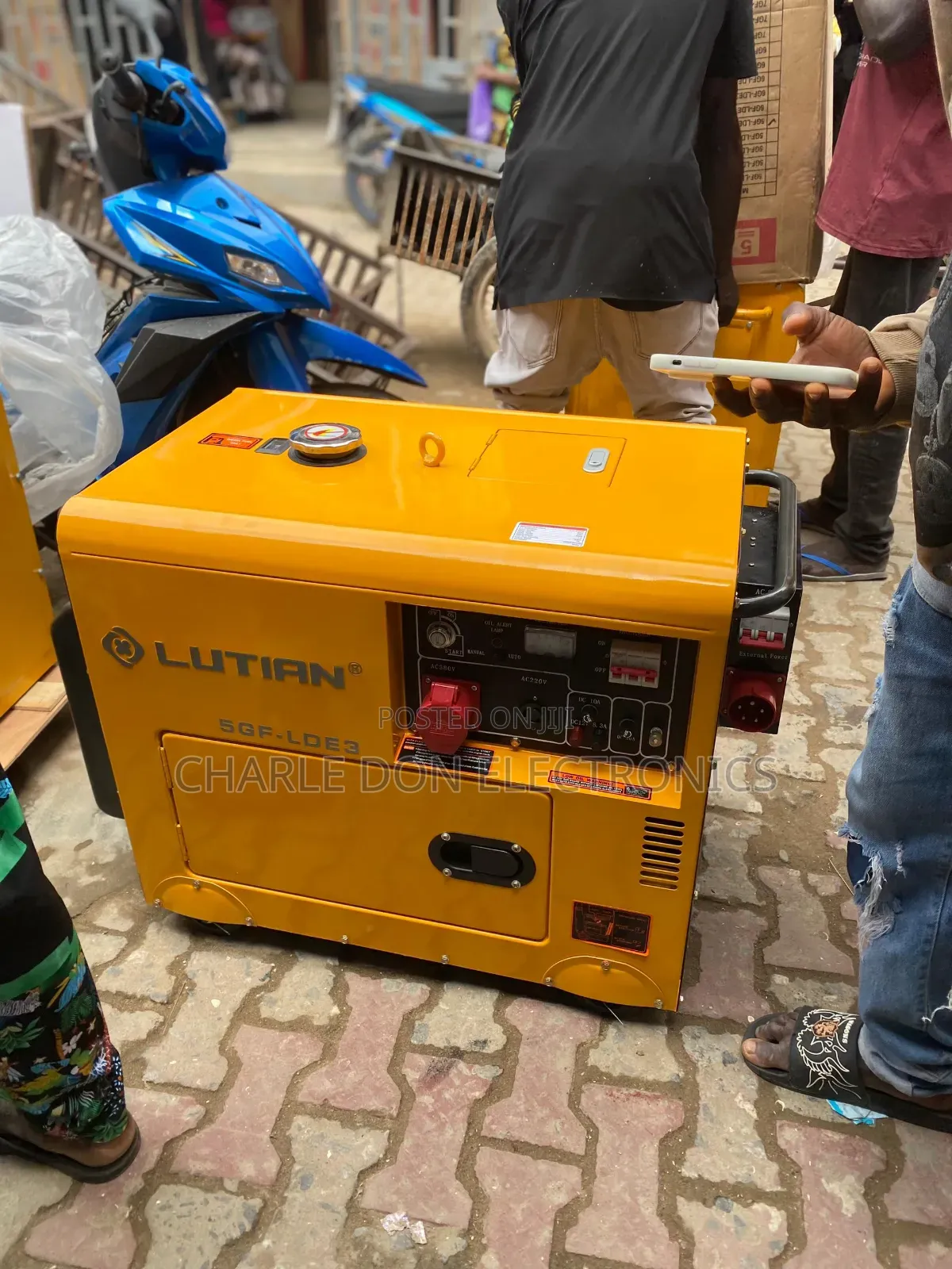 This Is a 12kva Lutain Best Soundproof Generator