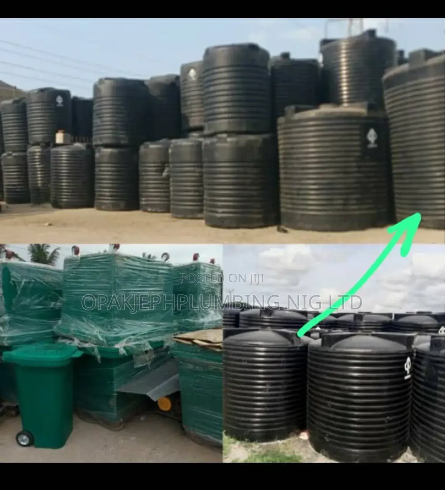 7500litres Water Tank in Lekki; 7500litres Water Tank