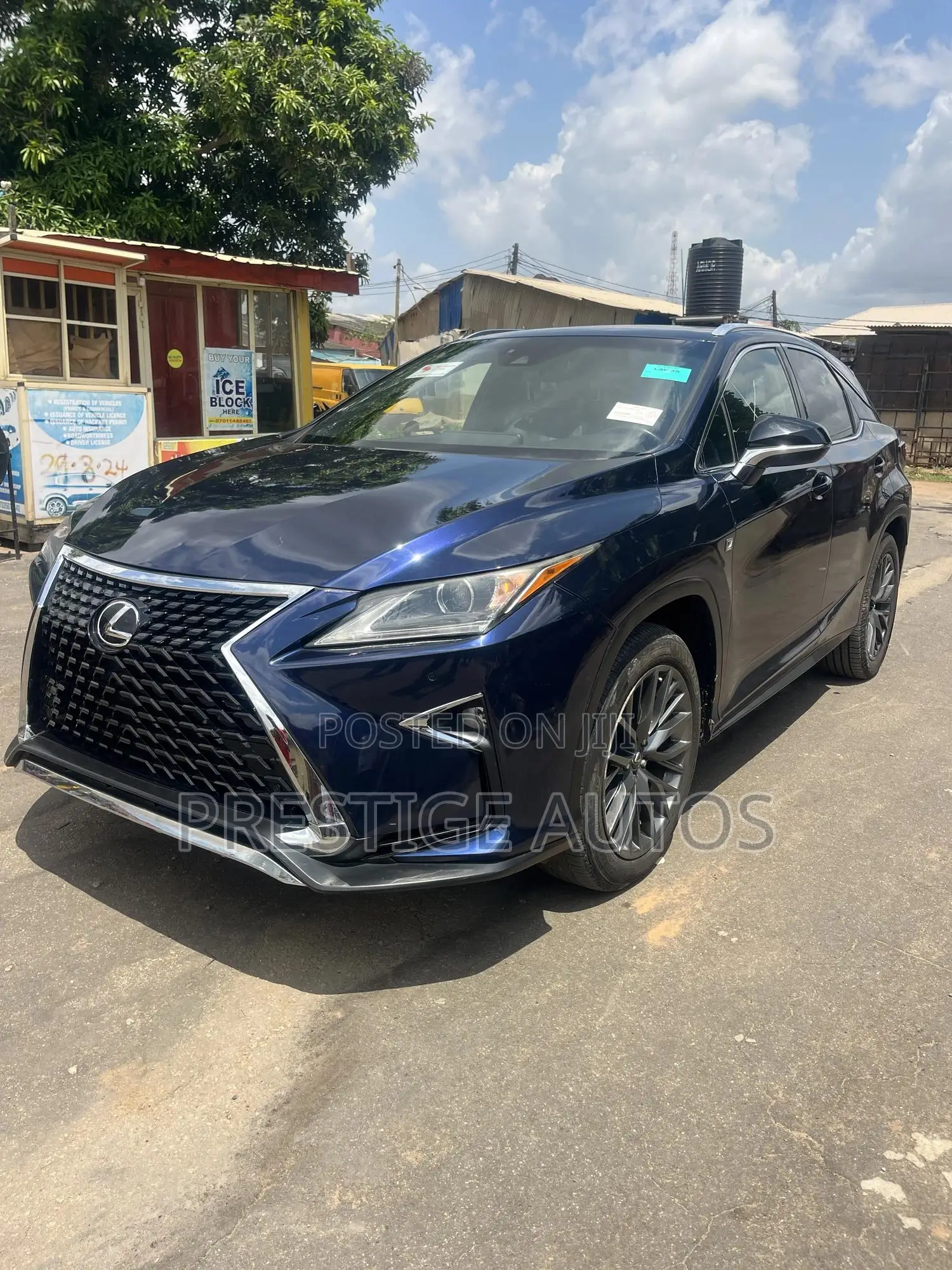 Lexus RX 2017 Blue