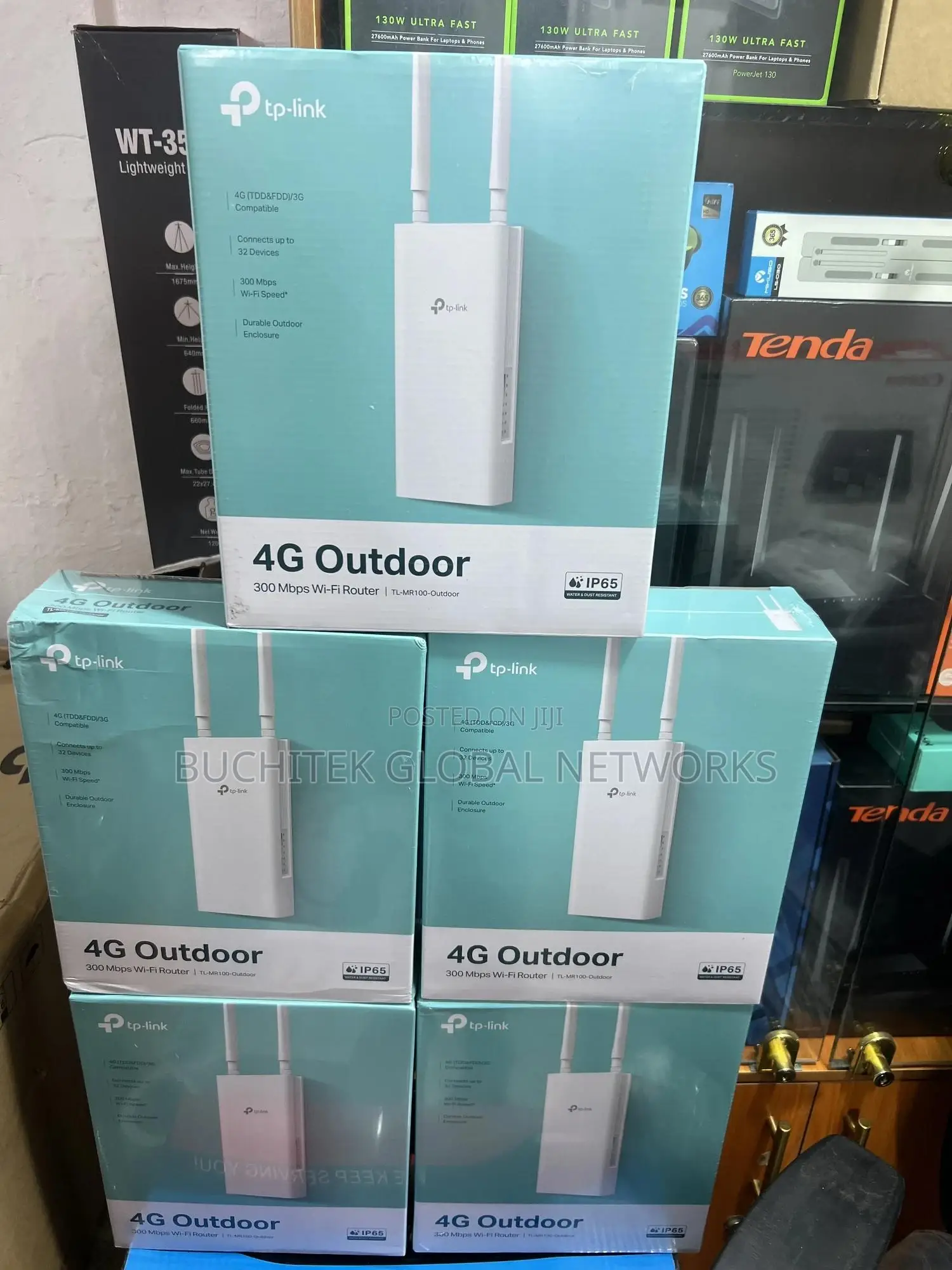 Tp-Link Tl-Mr100 4g Wifi Outdoor Router.