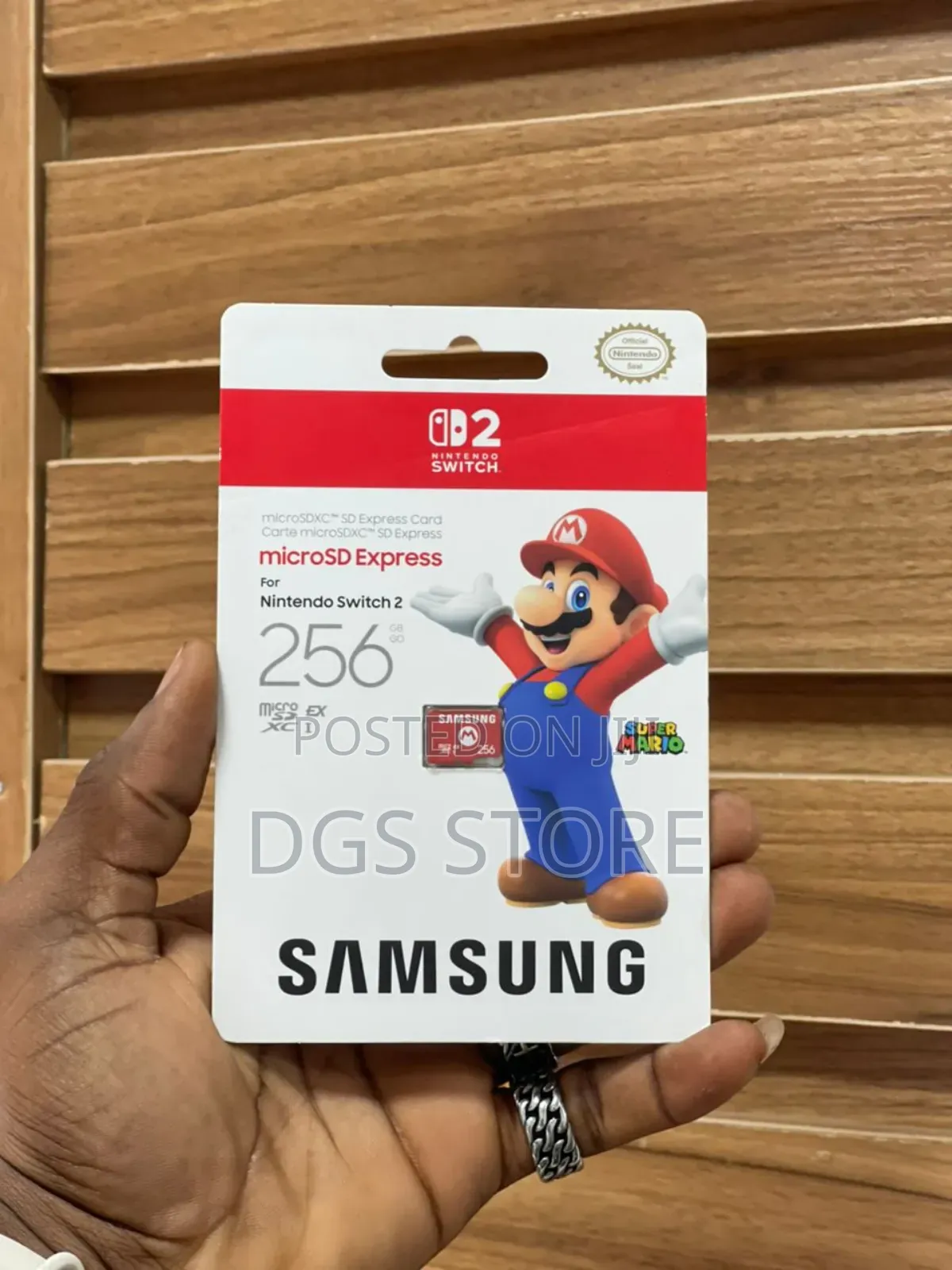 Nintendo Switch 2 Samsung Micro Sd Express 256gb Memory Card