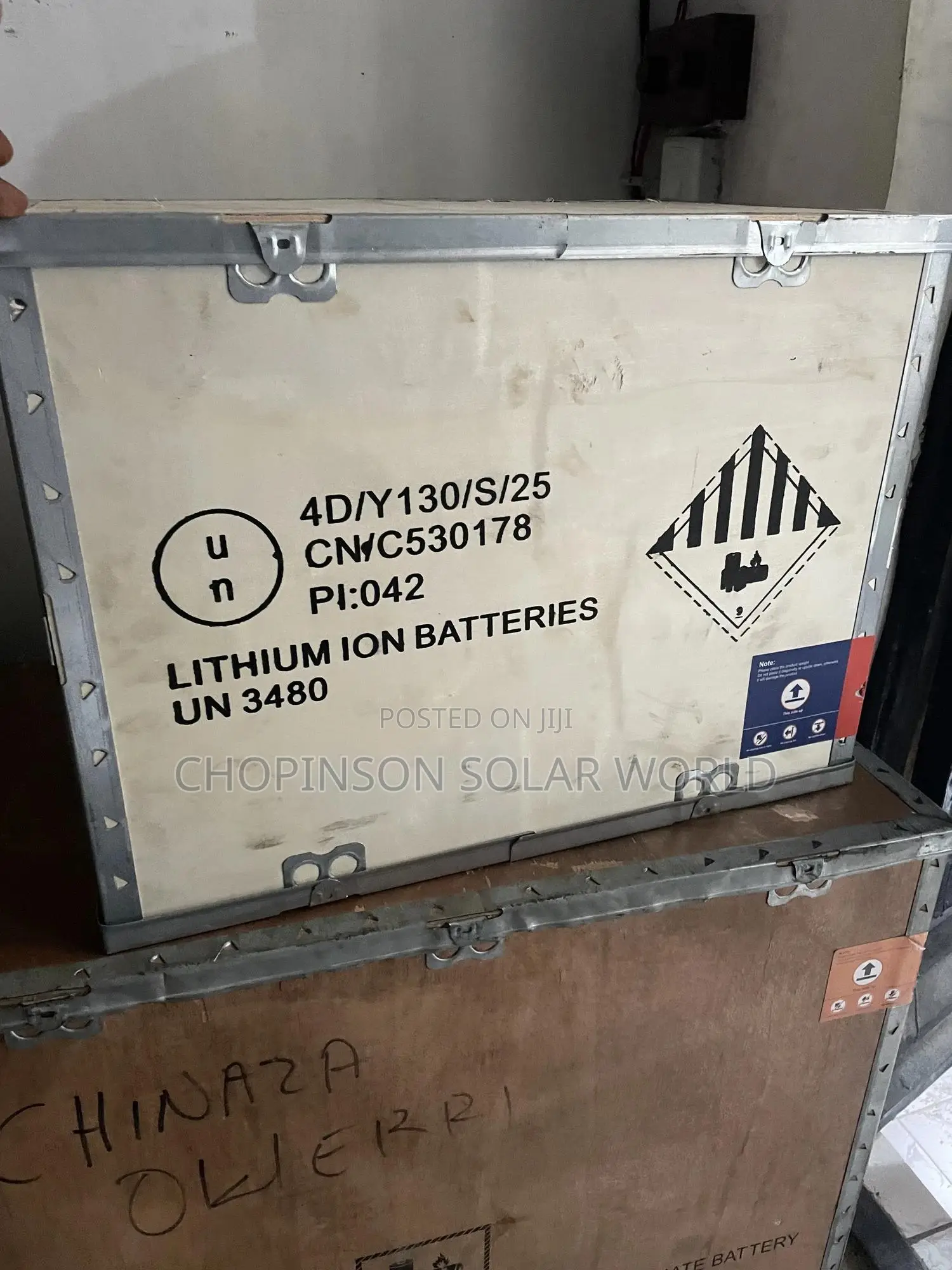 Solar Energy Haisic Lithium Battery 8kwh/25.6vott