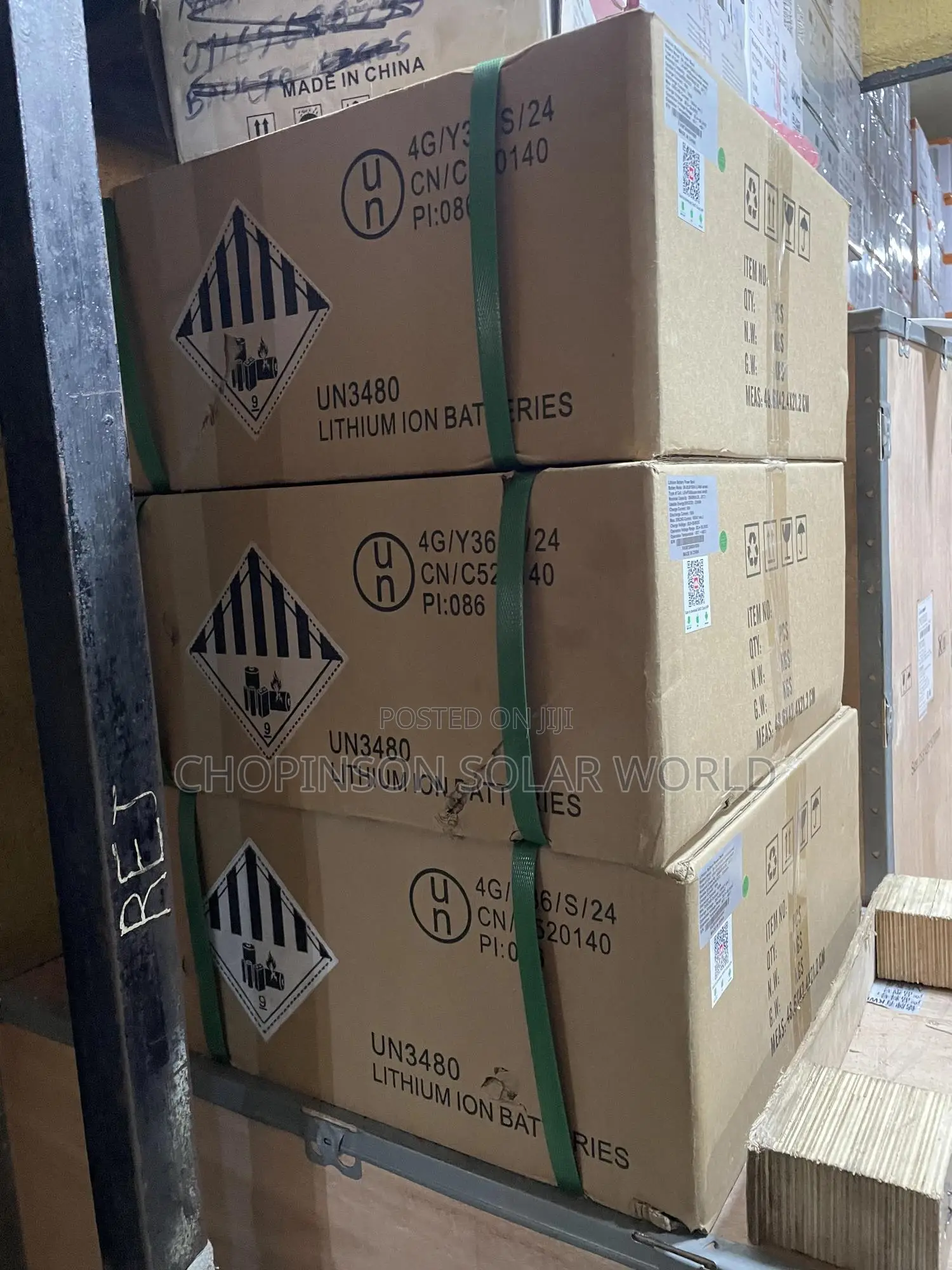 Solar Energy Sako Lithium Ion Battery 2.5kwh/24votts 100ah