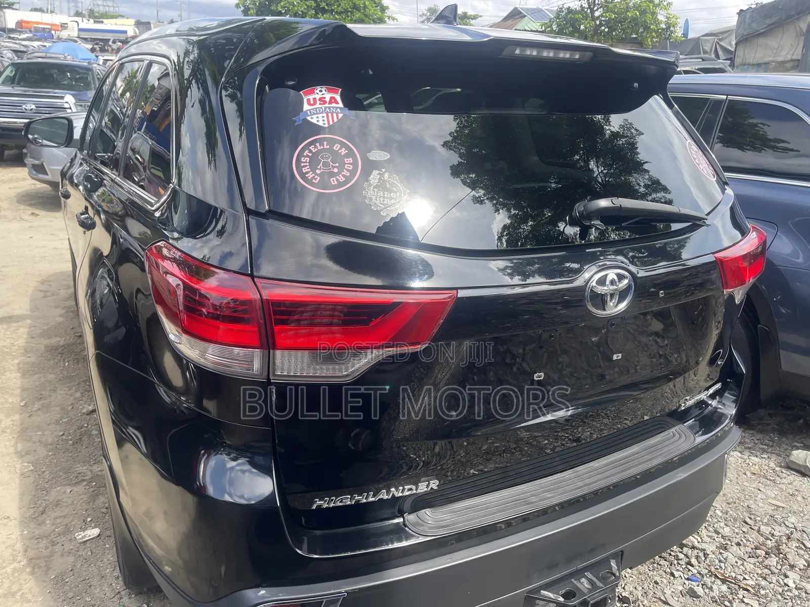 Toyota Highlander Limited 4x4 V6 (3.5L 6cyl 8A) 2018 Black