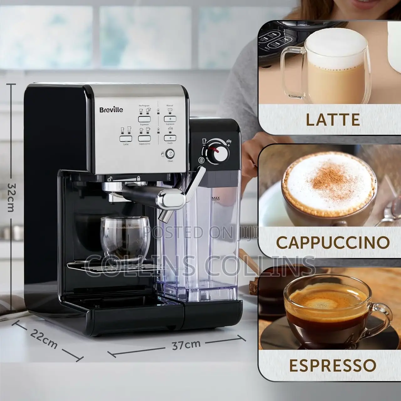 Breville One-Touch Coffeehouse Coffee Machine