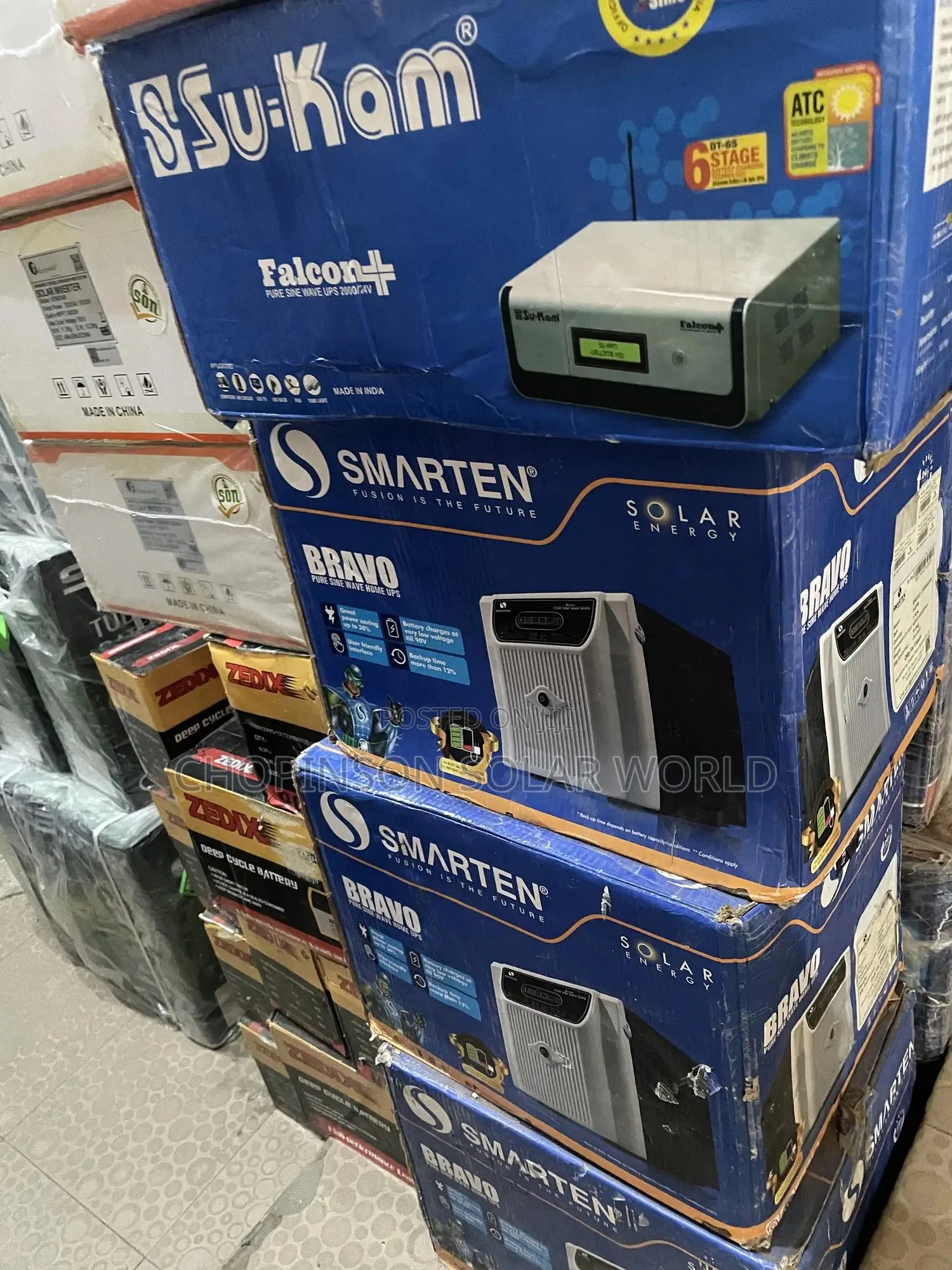 Solar Energy Smarten Non Hybrid Inverter 1.7kva/24votts