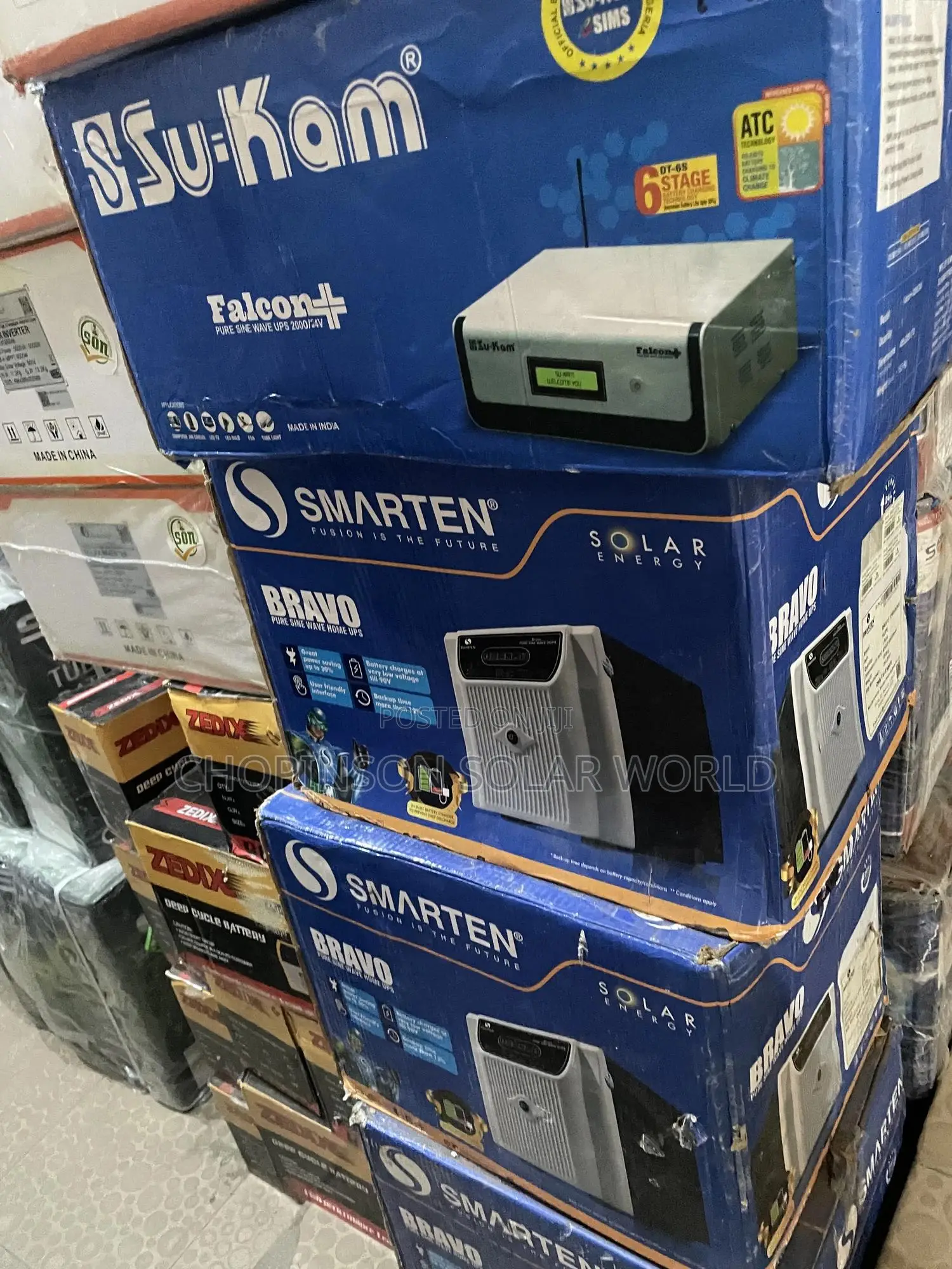 Solar Energy Smarten Non Hybrid Inverter 1.7kva/24votts
