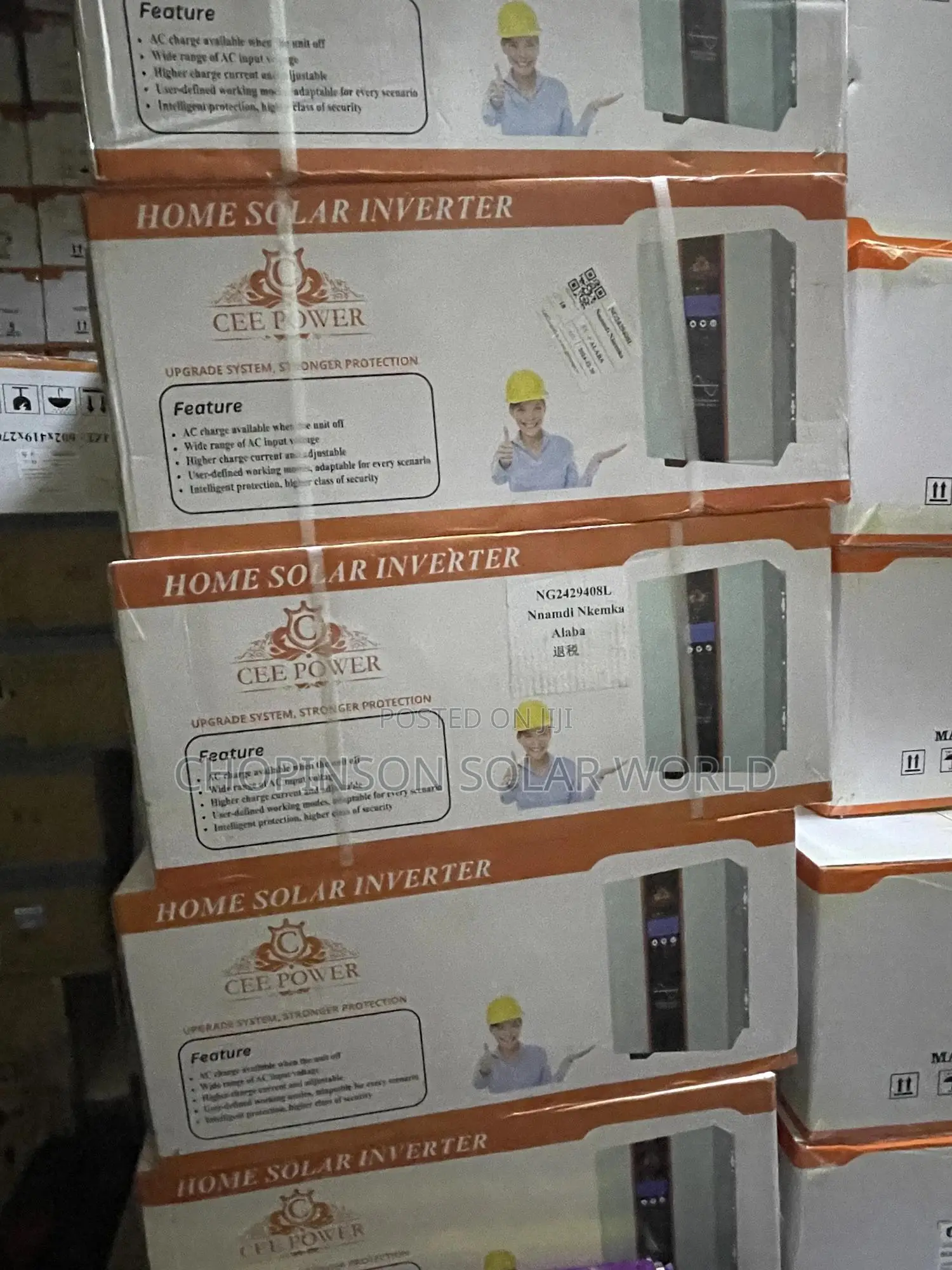 Solar Energy Cee Power Non Hybrid Inverter 5kva/48votts