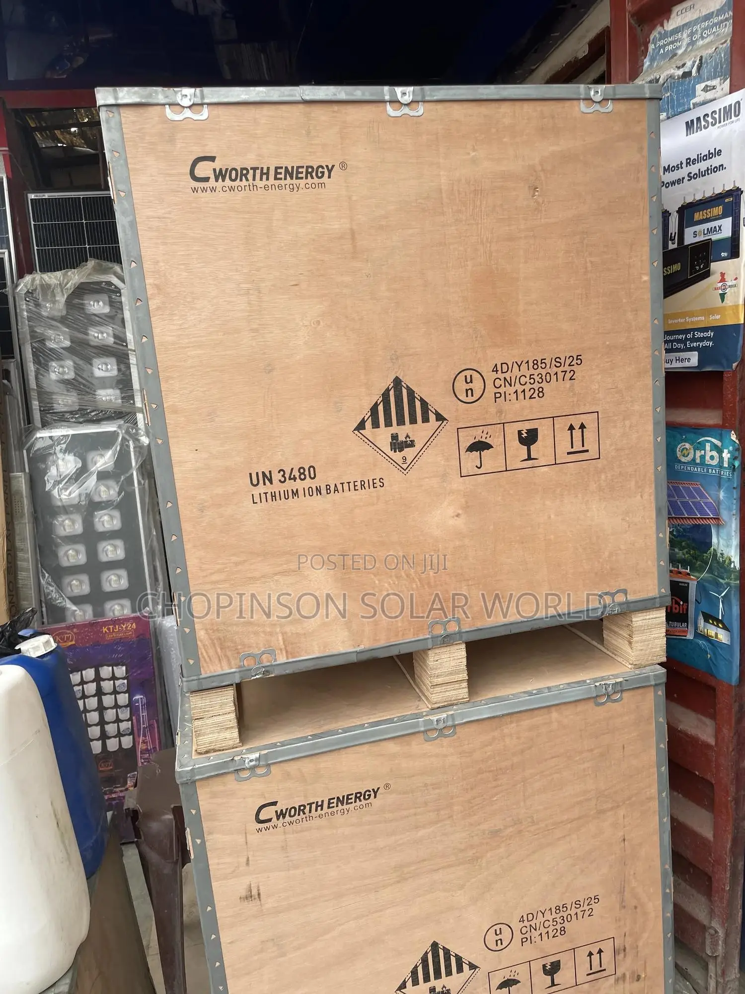 Solar Energy Cworth Lithium Ion Battery 20kwh/51.2votts