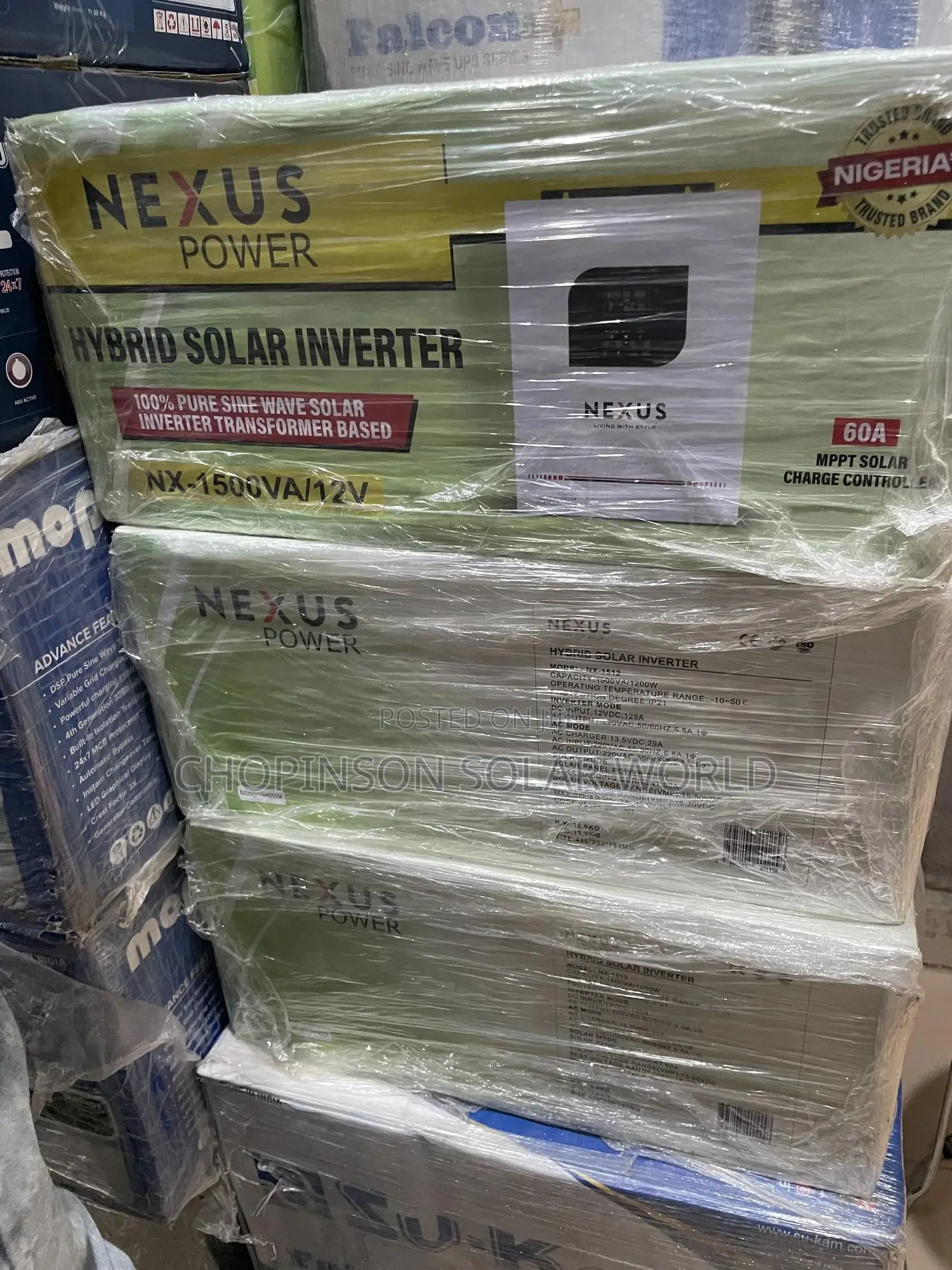 Solar Energy Nexus Hybrid Inverter 3.5kva/12votts