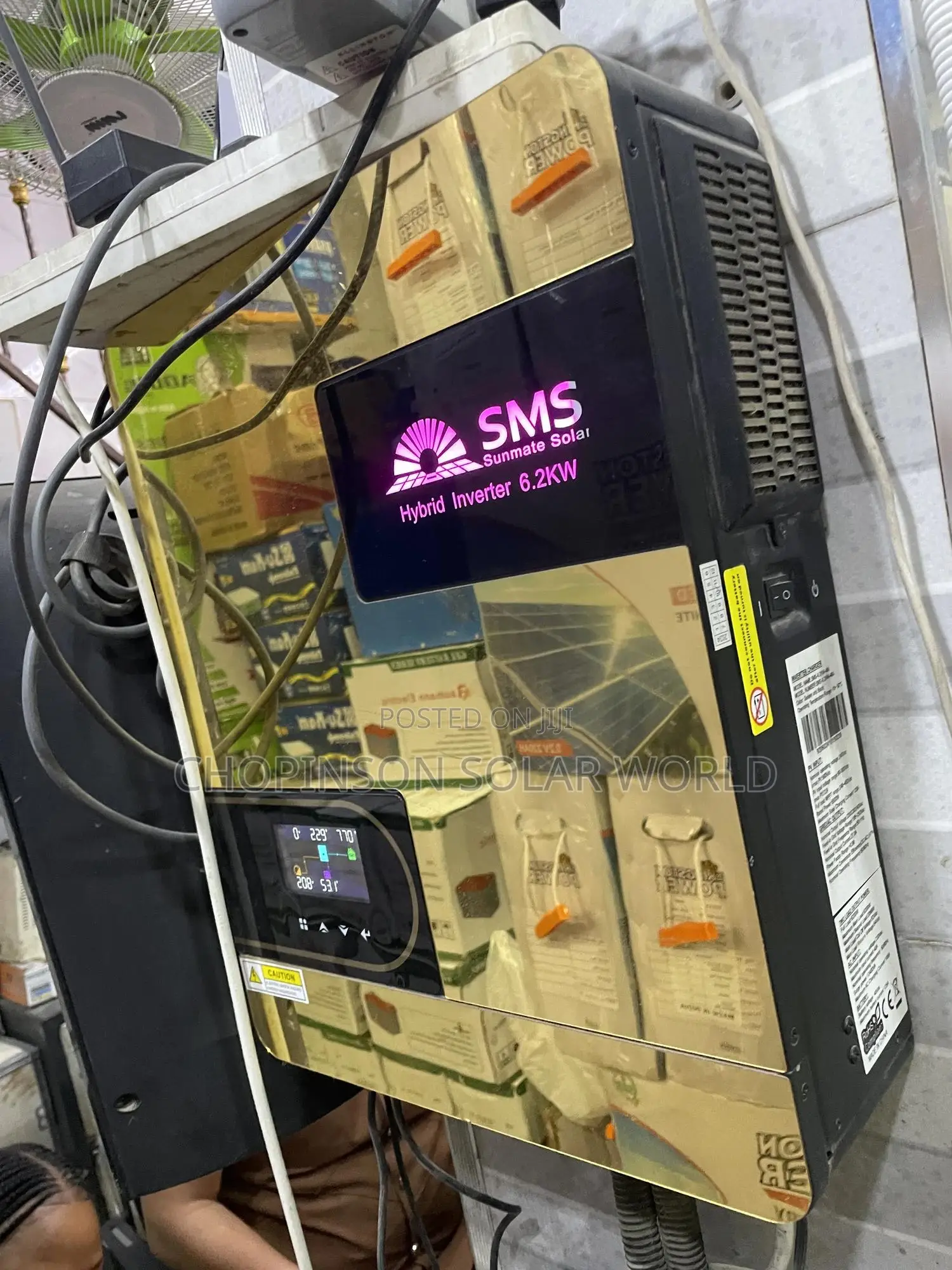 Solar Energy SMS Hybrid Inverter 6.2kva/24votts