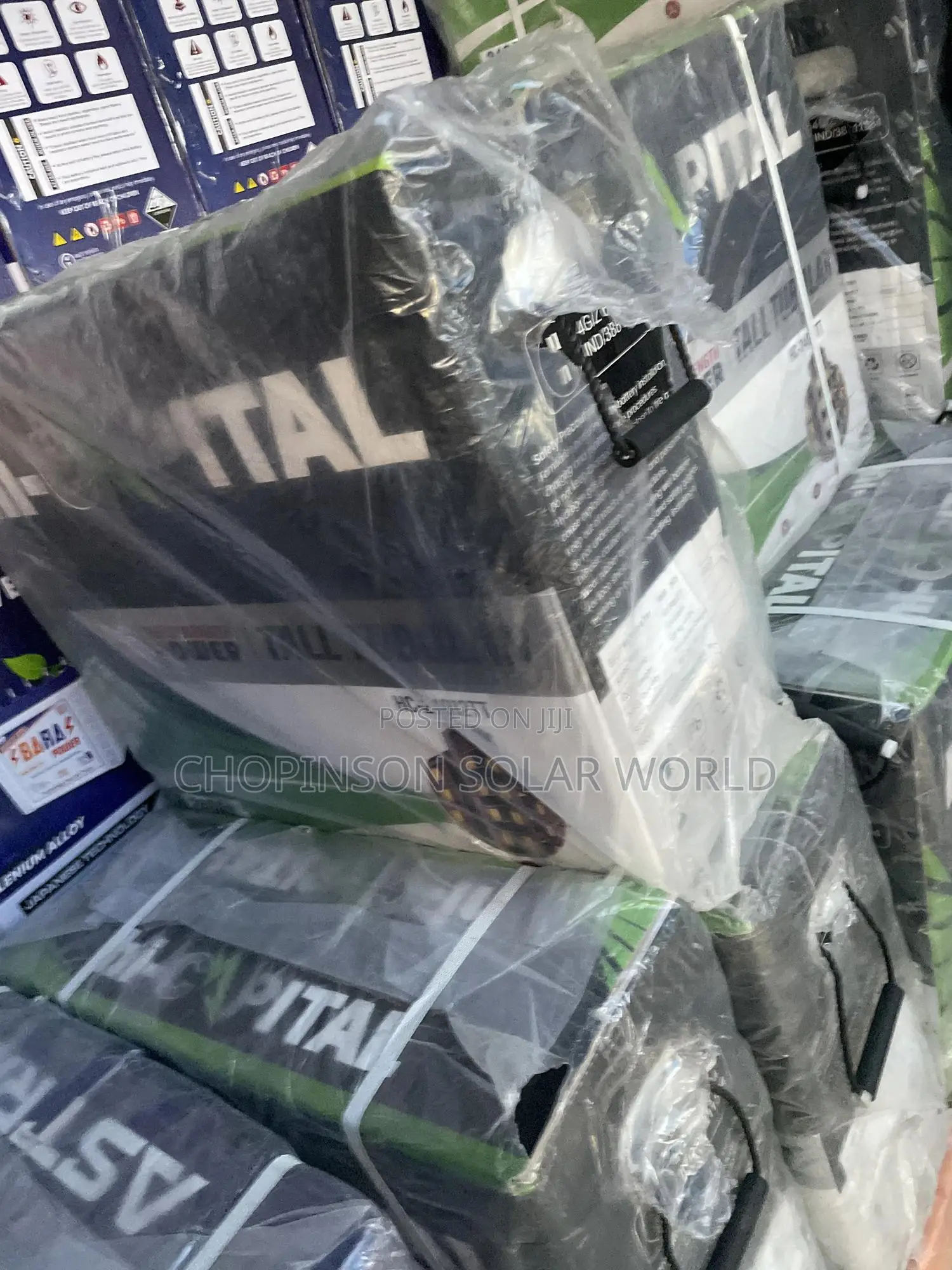 Solar Energy Hi Capital Tall. Tubular Battery 240a/12votts