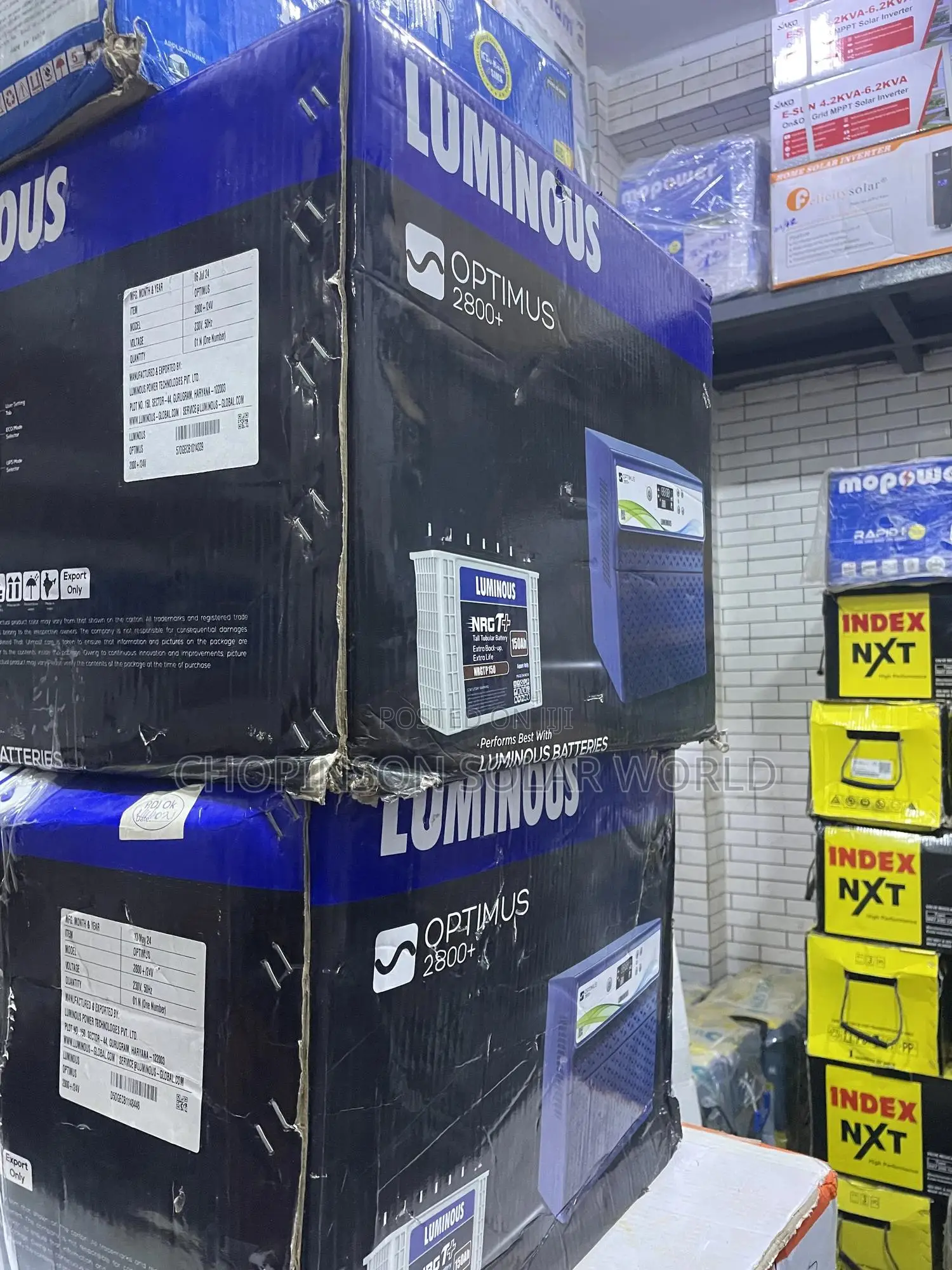 Solar Energy Luminous Non Hybrid Inverter 2.8kva/24votts