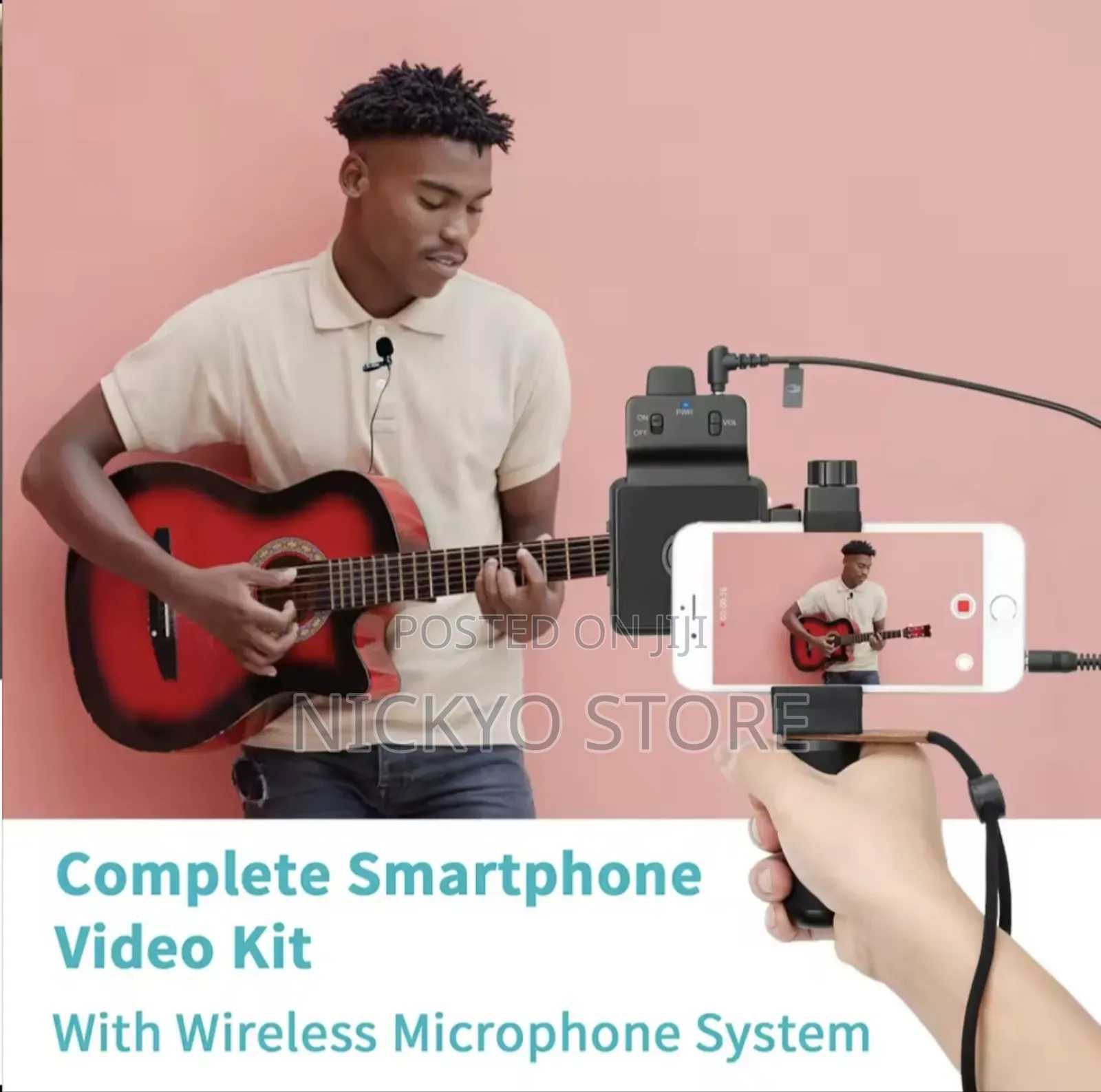 Boya Smartcine Smartphone Video Kit With Wireless Microphone System