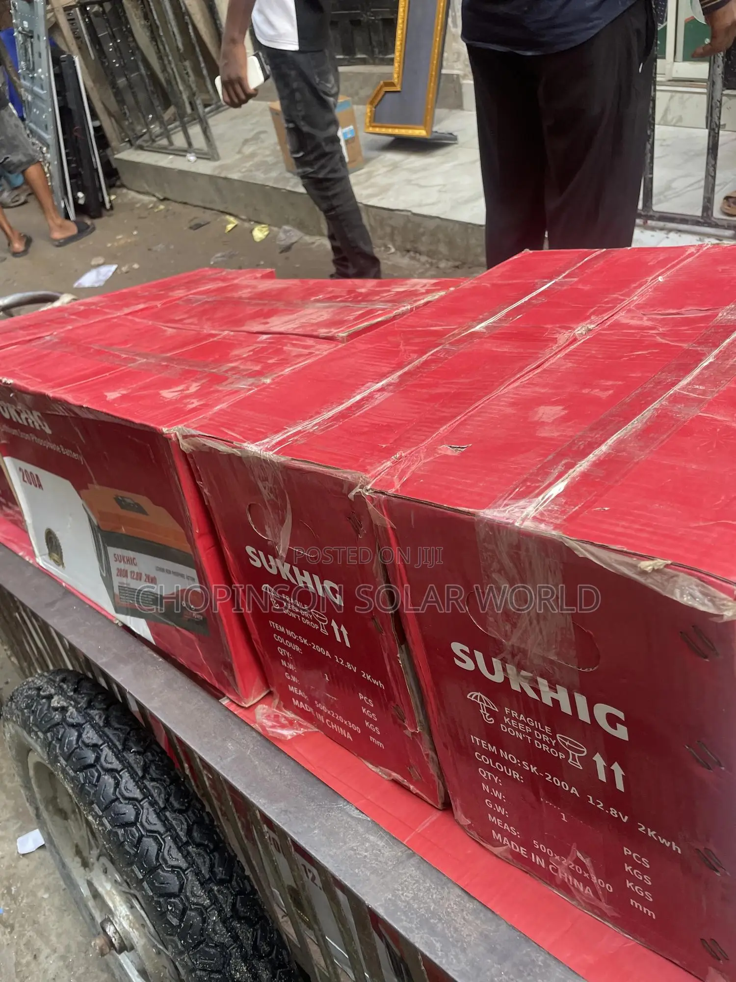 Solar Energy Sukhig Lithium Ion Battery 200ah/12votts 2kwh