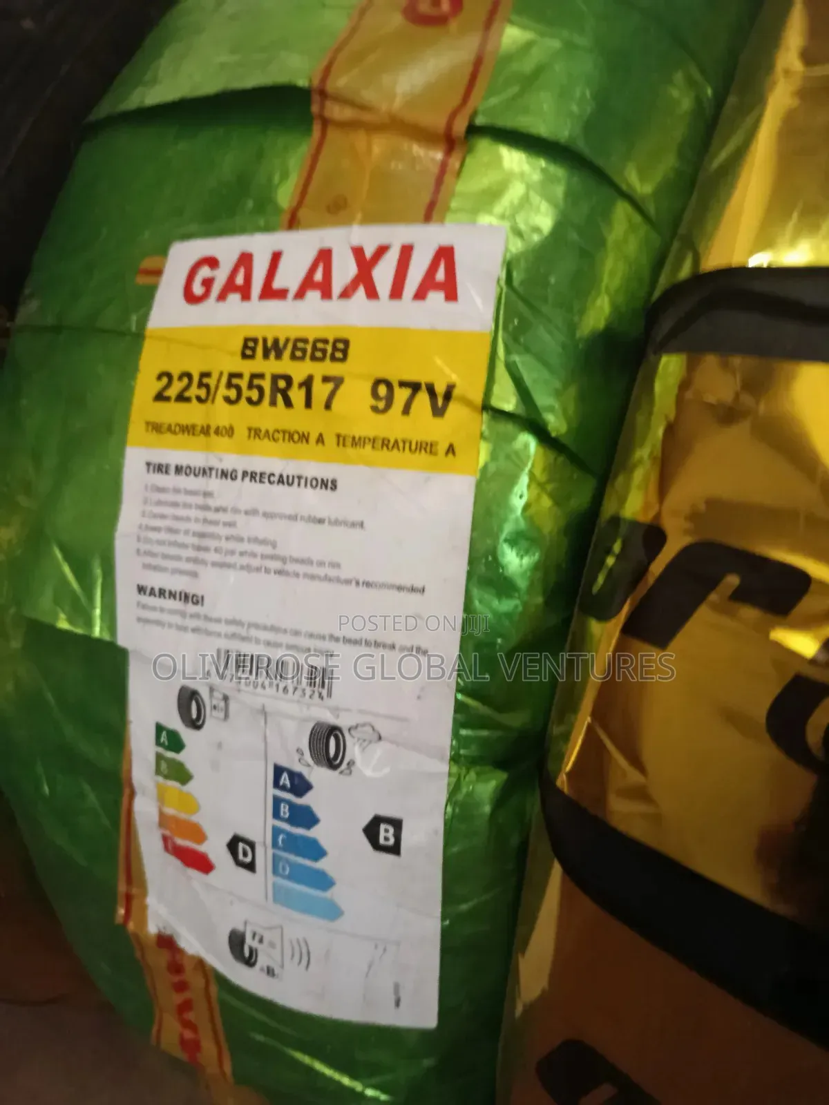 225/55/17 Tyre for Camry, Lexus, Honda