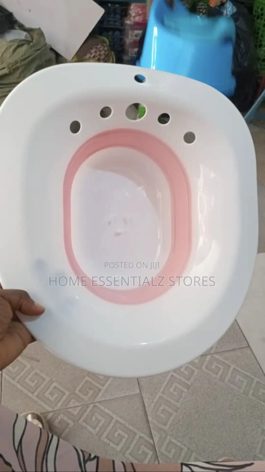 Collapsible Seat Sitz Bath Bowl