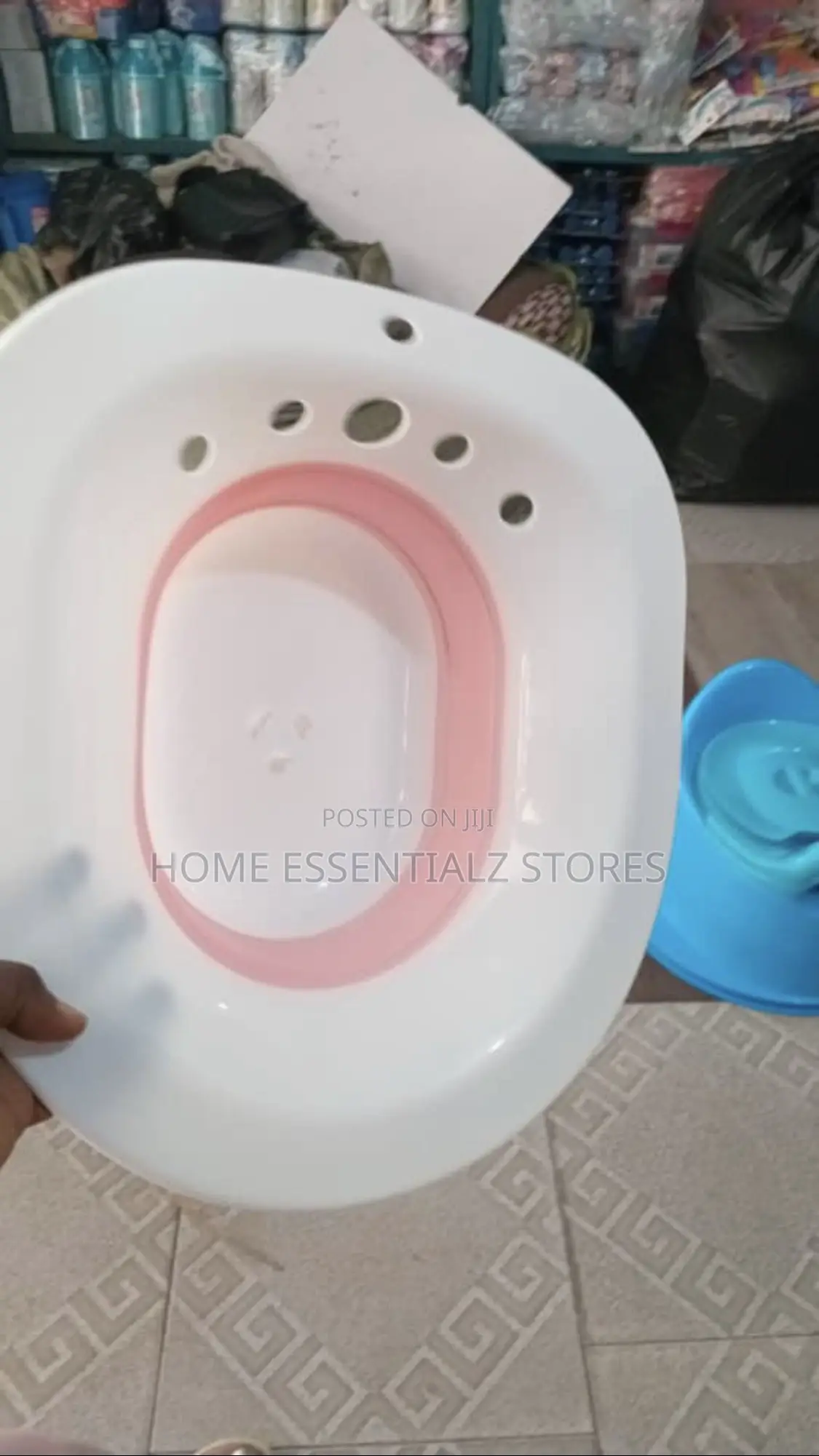 Collapsible Seat Sitz Bath Bowl