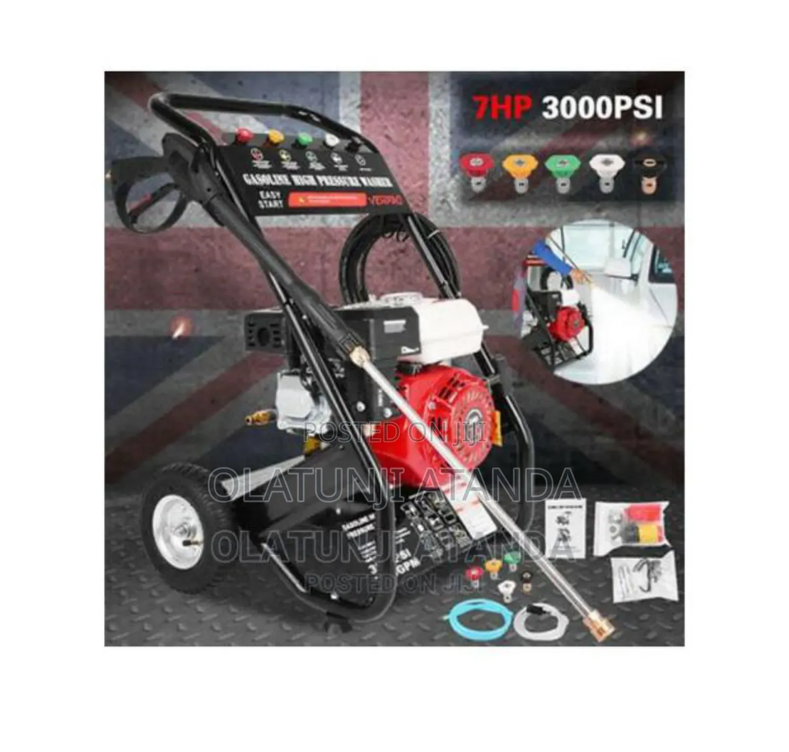 High Pressure Gasoline Car Washer