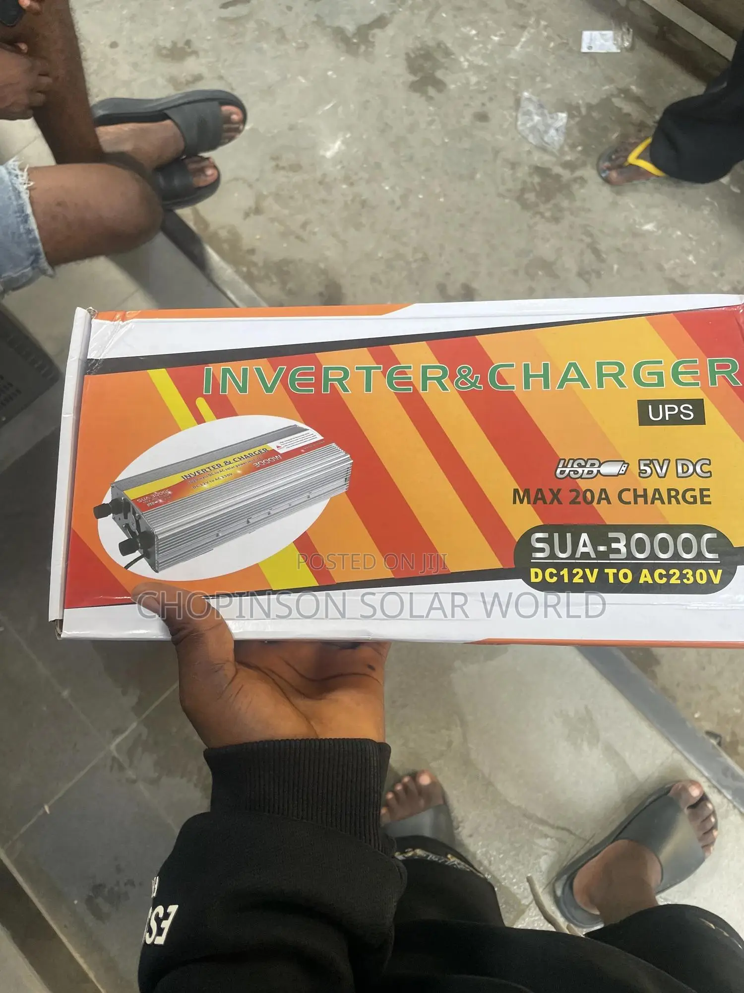 Solar Energy Inverter Charger 3000watts/12v