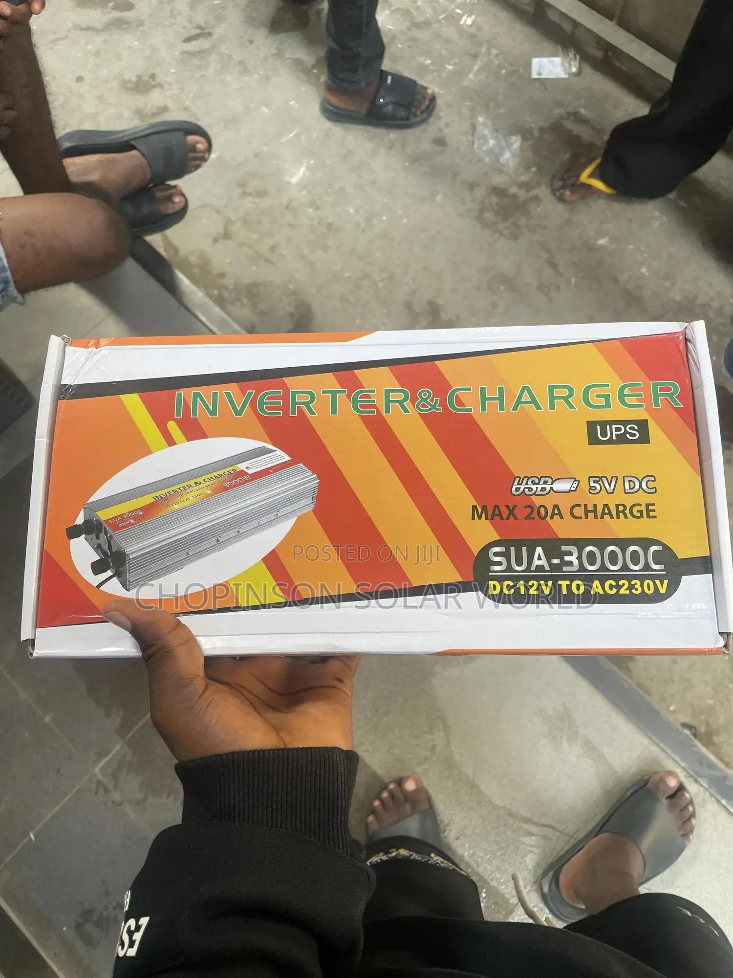 Solar Energy Inverter Charger 3000watts/12v