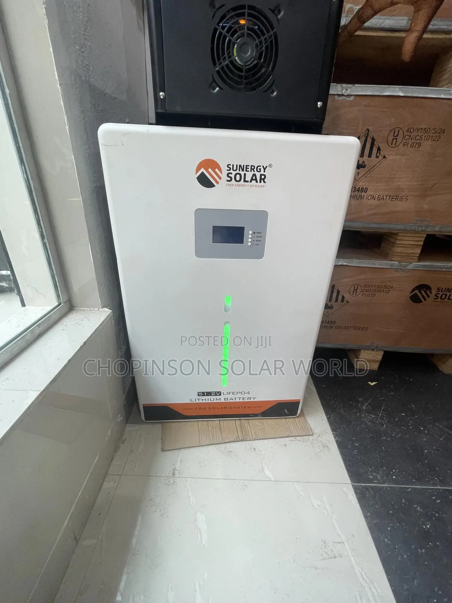 Solar Energy Sunergy Lithium Iron Battery 12kwh/51.2v