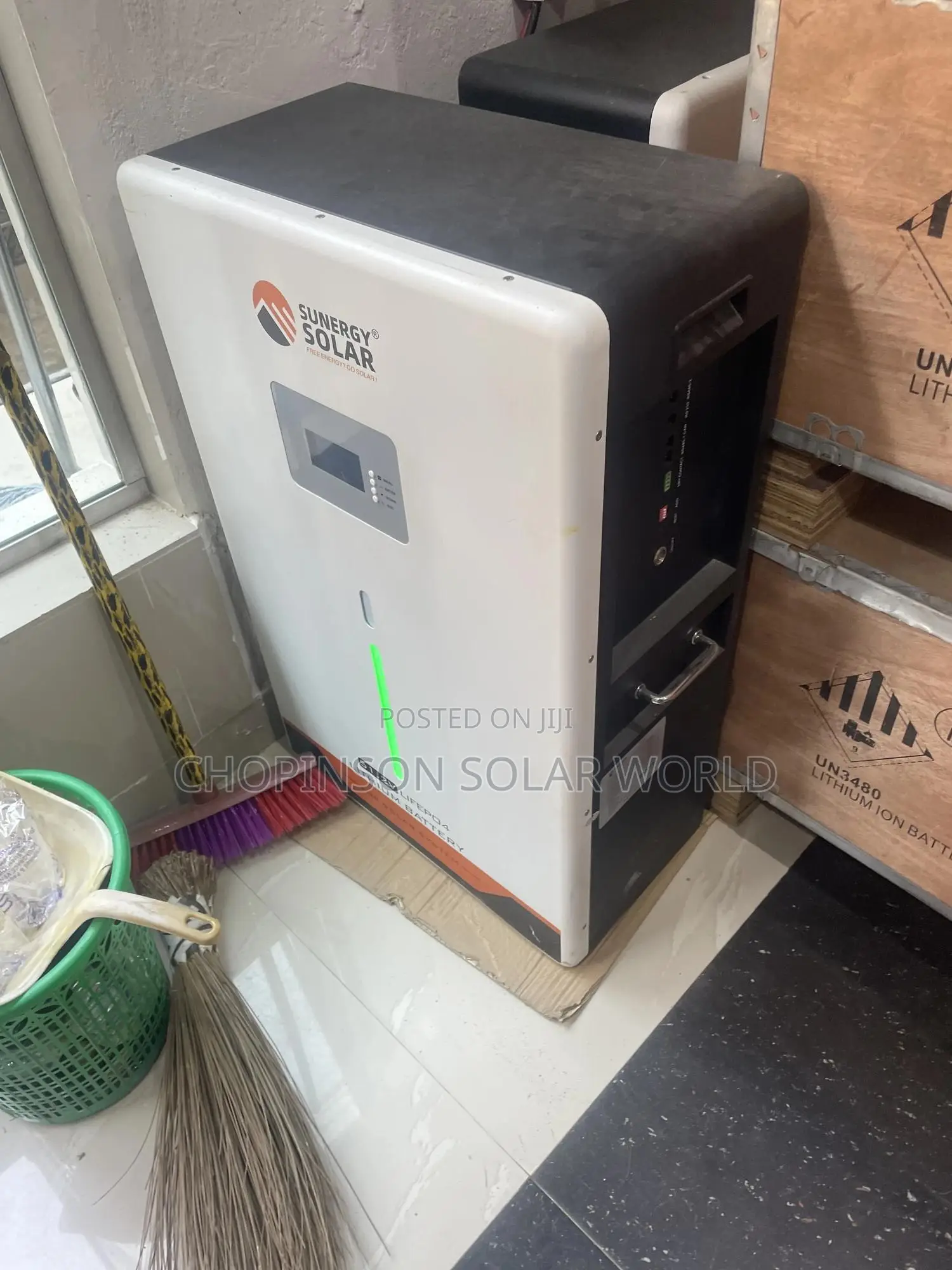 Solar Energy Sunergy Lithium Iron Battery 12kwh/51.2v