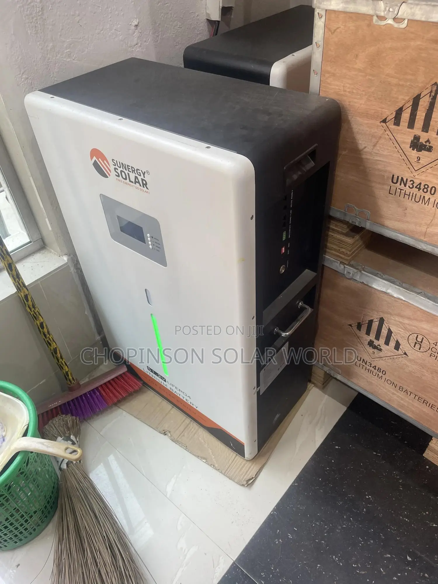 Solar Energy Sunergy Lithium Iron Battery 12kwh/51.2v
