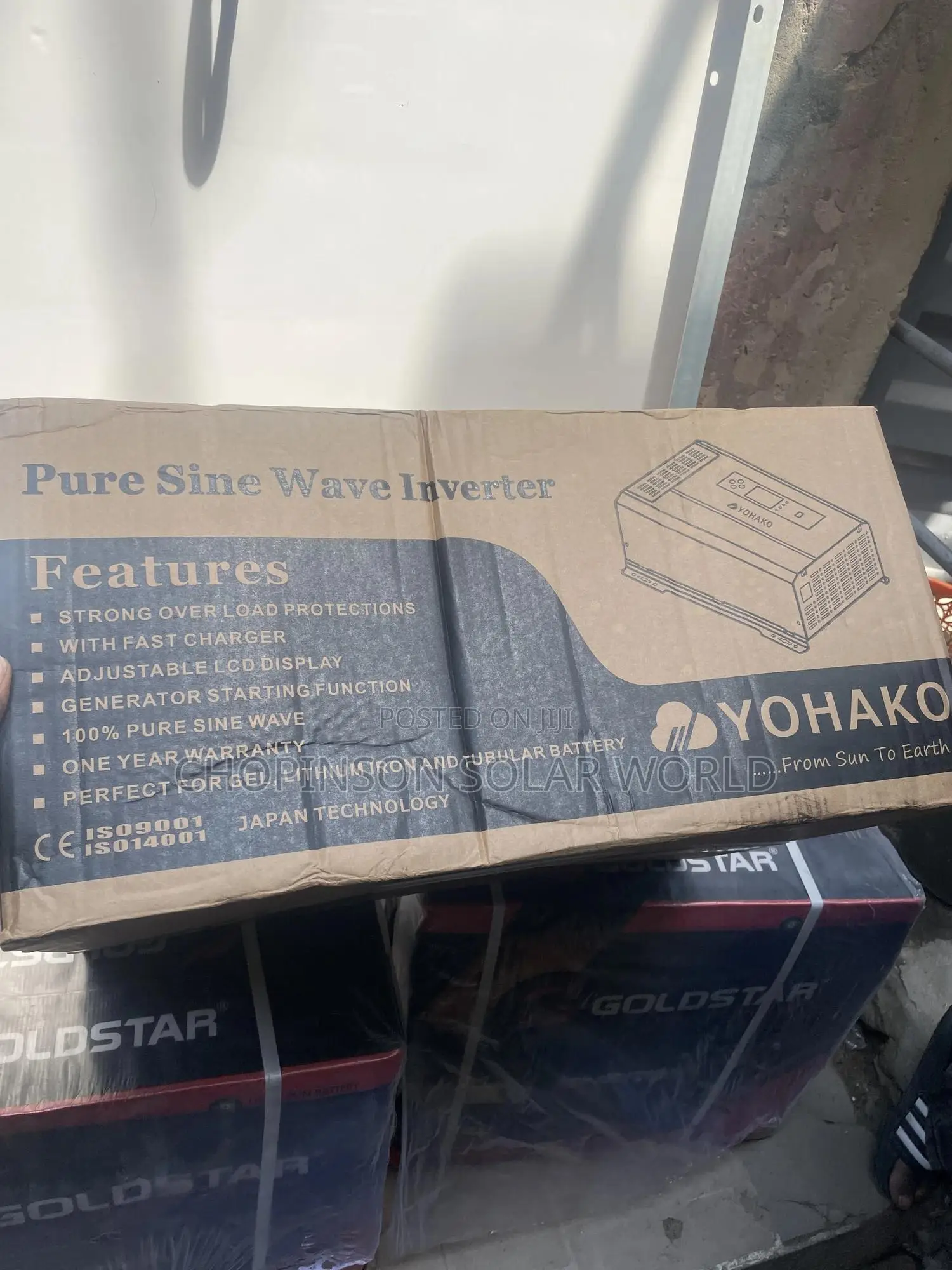 Solar Energy Yohako Pure Sine Waves Inverter 3.5kva/24v